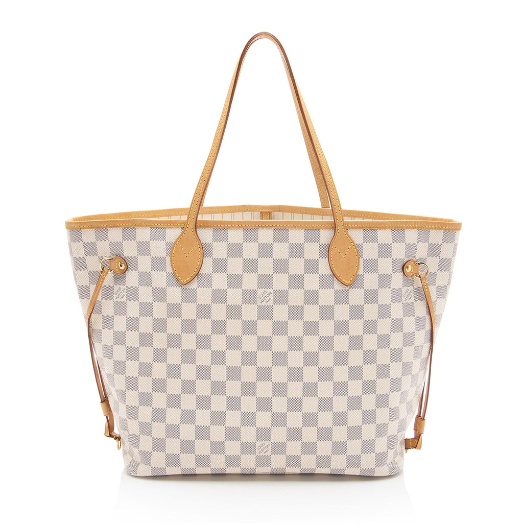 Louis Vuitton Damier Azur Neverfull MM Tote