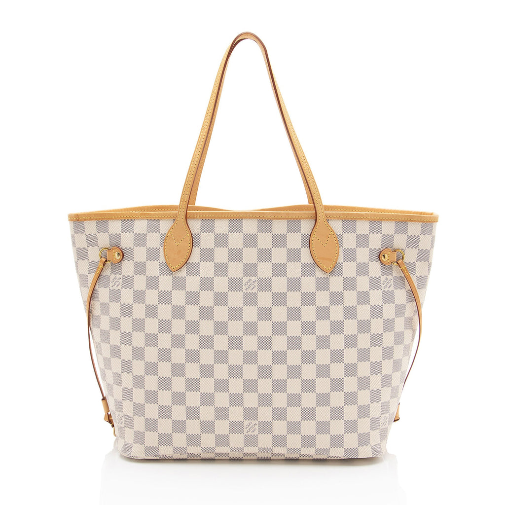 Louis Vuitton Damier Azur Neverfull MM Tote