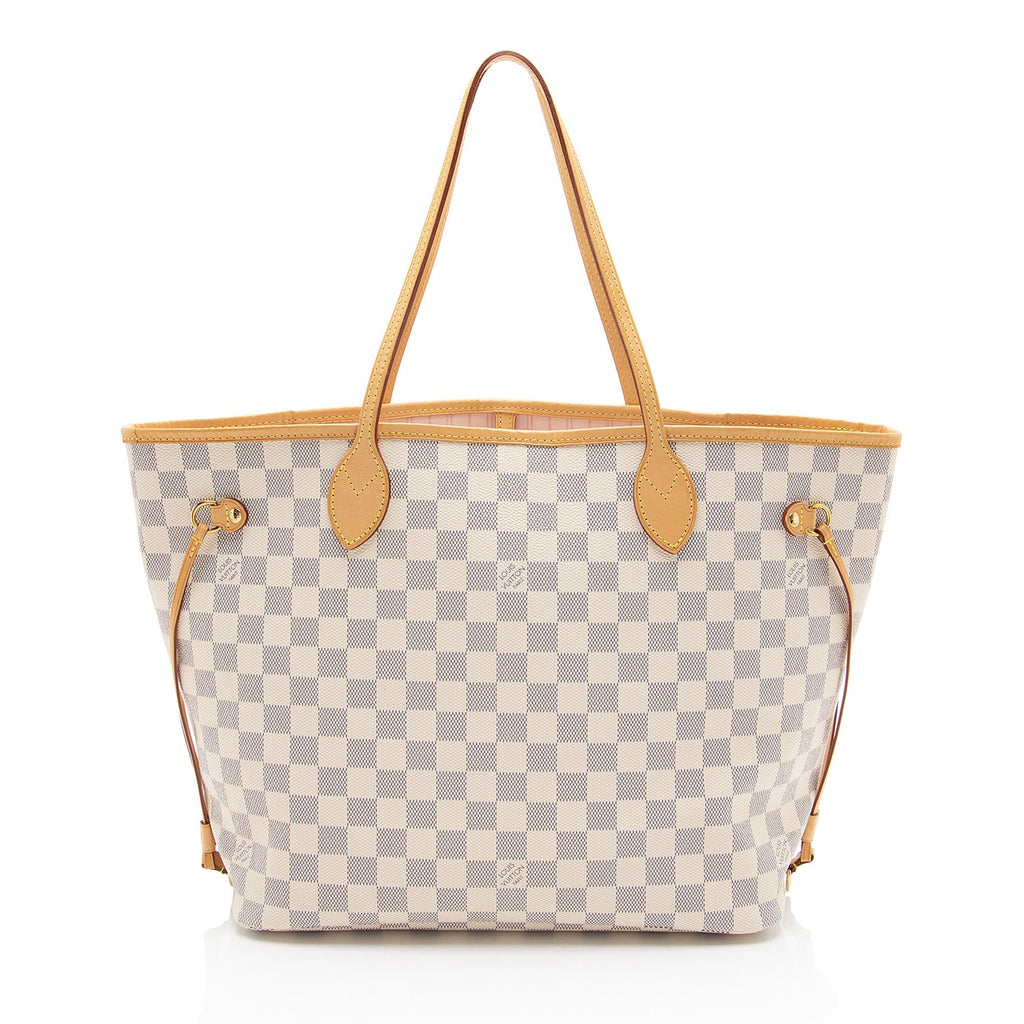 Louis Vuitton Damier Azur Neverfull MM Tote