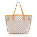 Louis Vuitton Damier Azur Neverfull MM Tote