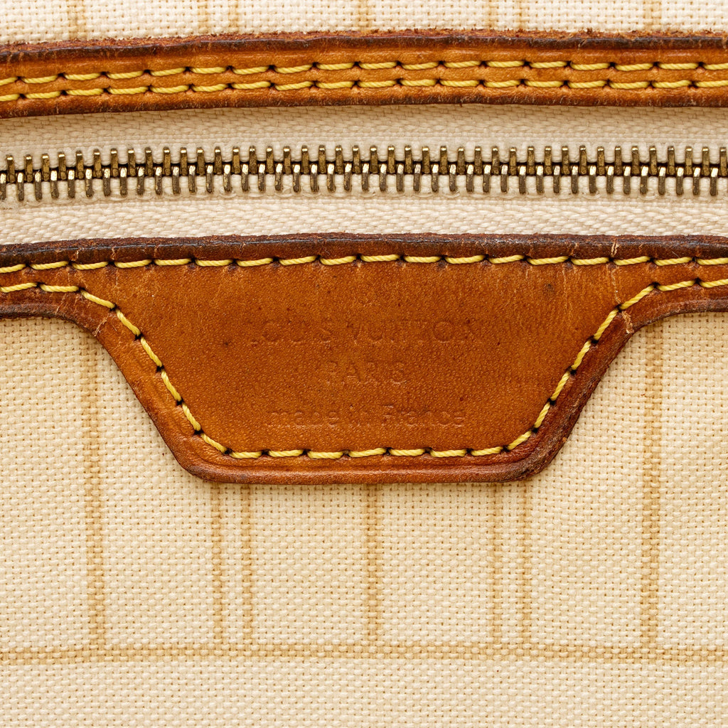 Louis Vuitton Damier Azur Neverfull MM Tote