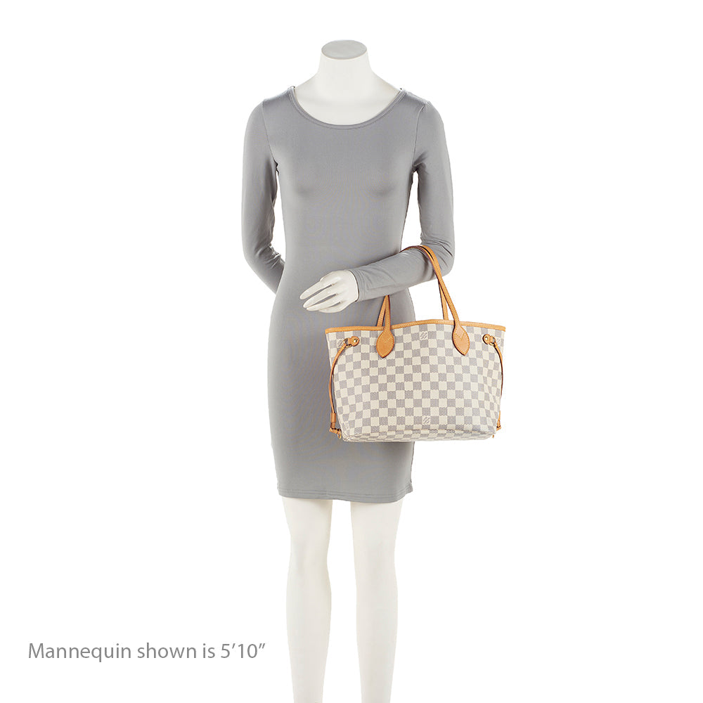 Louis Vuitton Damier Azur Neverfull PM Tote (SHF-20349)