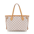Louis Vuitton Damier Azur Neverfull PM Tote (SHF-JcINxN)