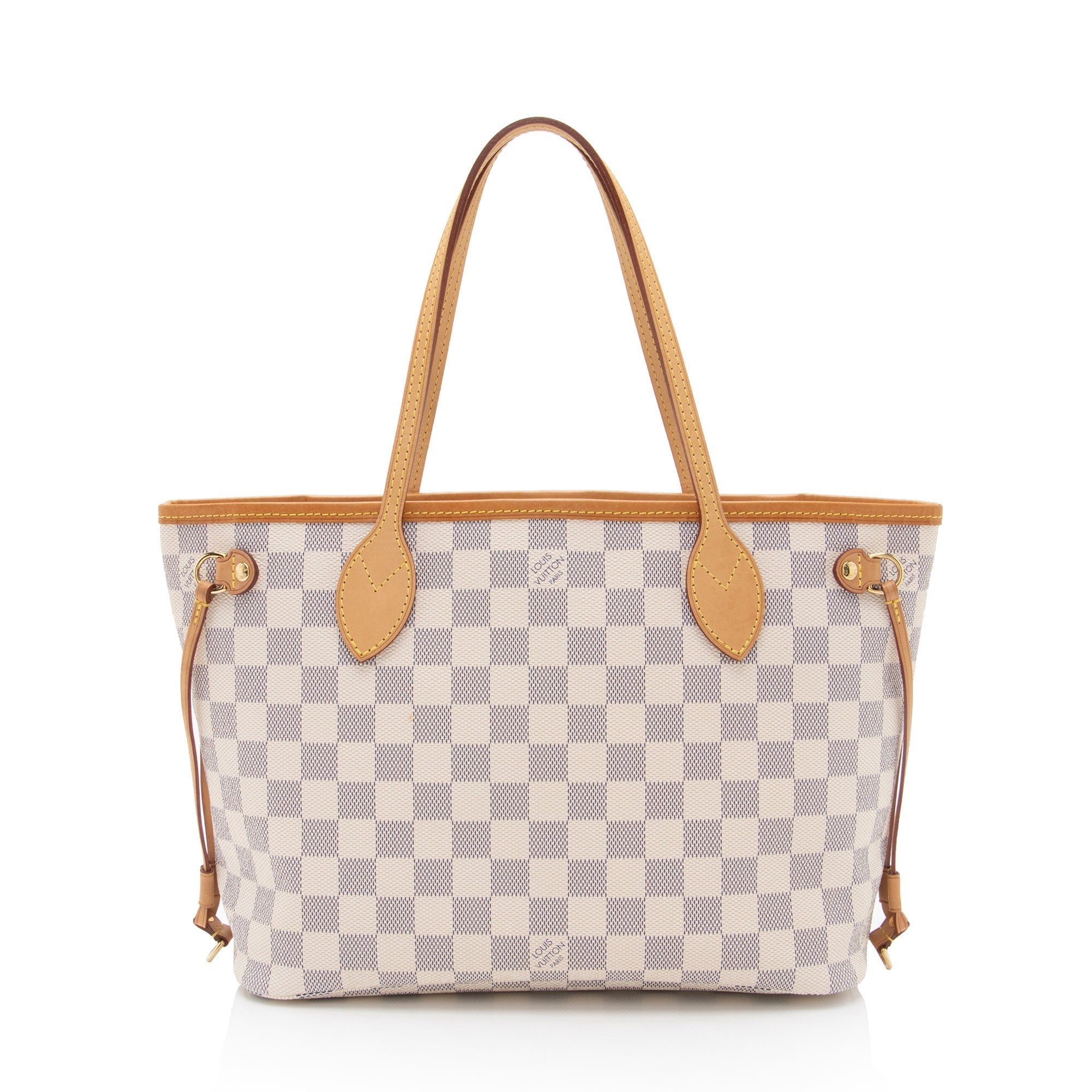 Louis Vuitton Damier Azur Neverfull PM Tote (SHF-JcINxN)