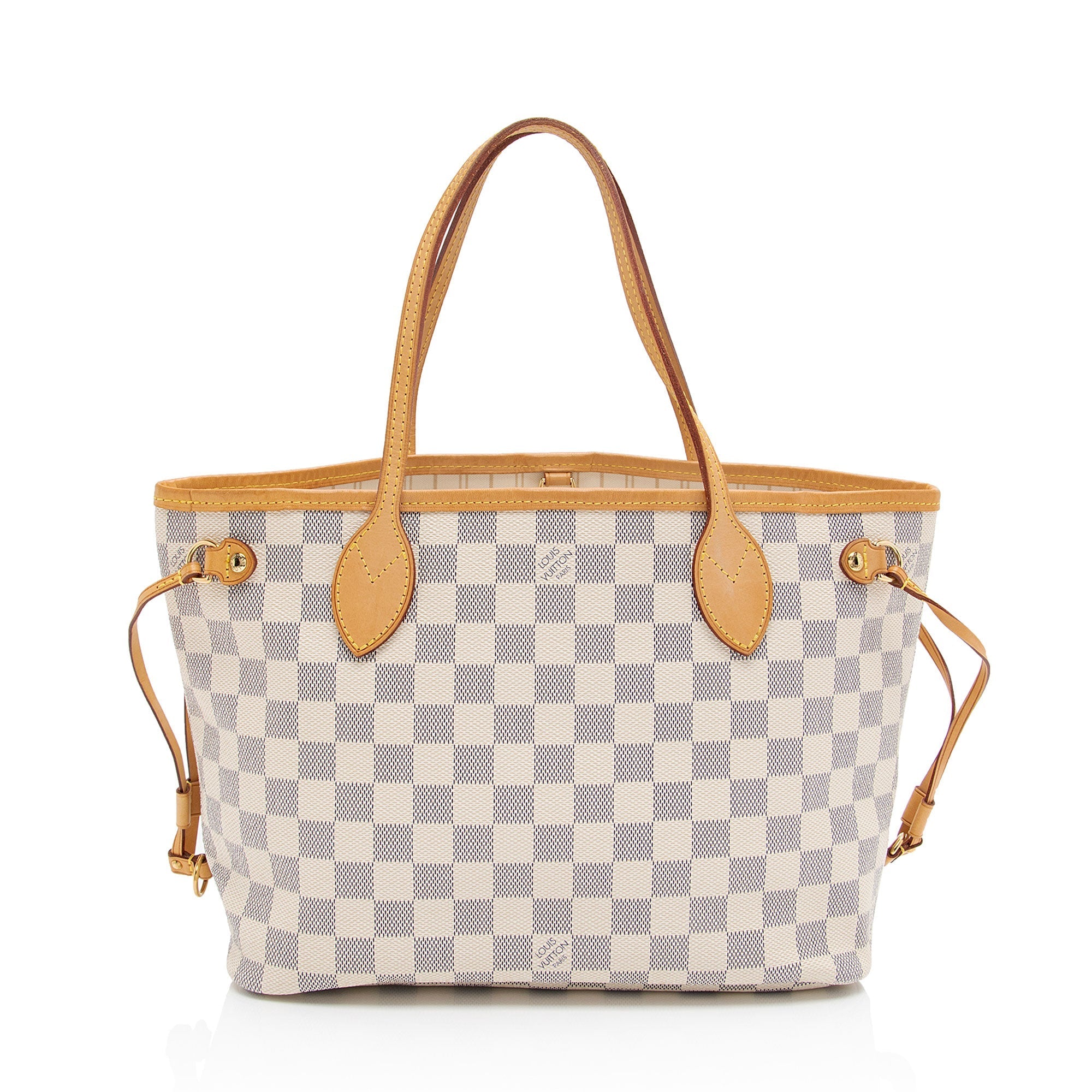 Louis Vuitton Damier Azur Neverfull PM Tote (SHF-EDzBxL)