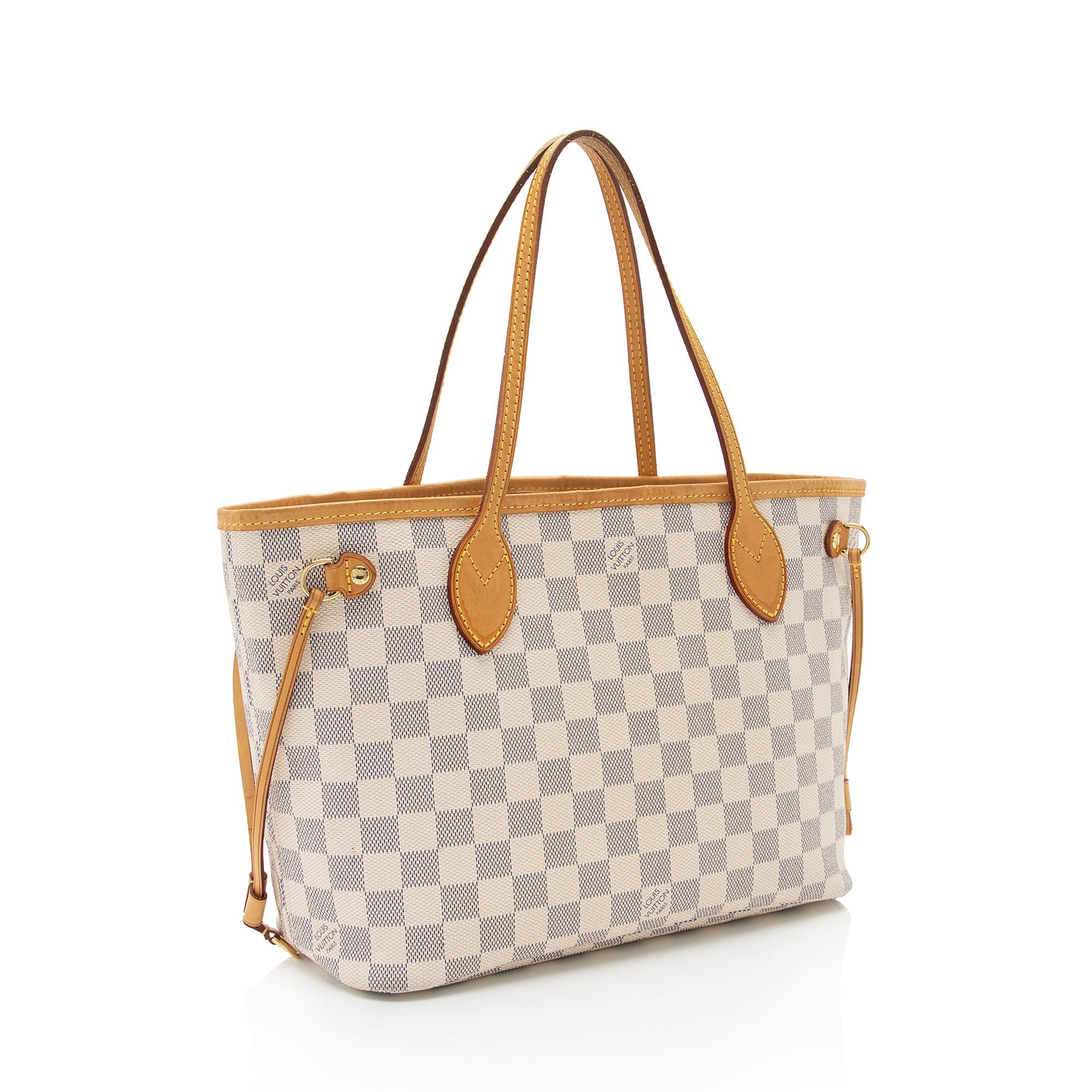 Louis Vuitton Damier Azur Neverfull PM Tote (SHF-J4KzAC)