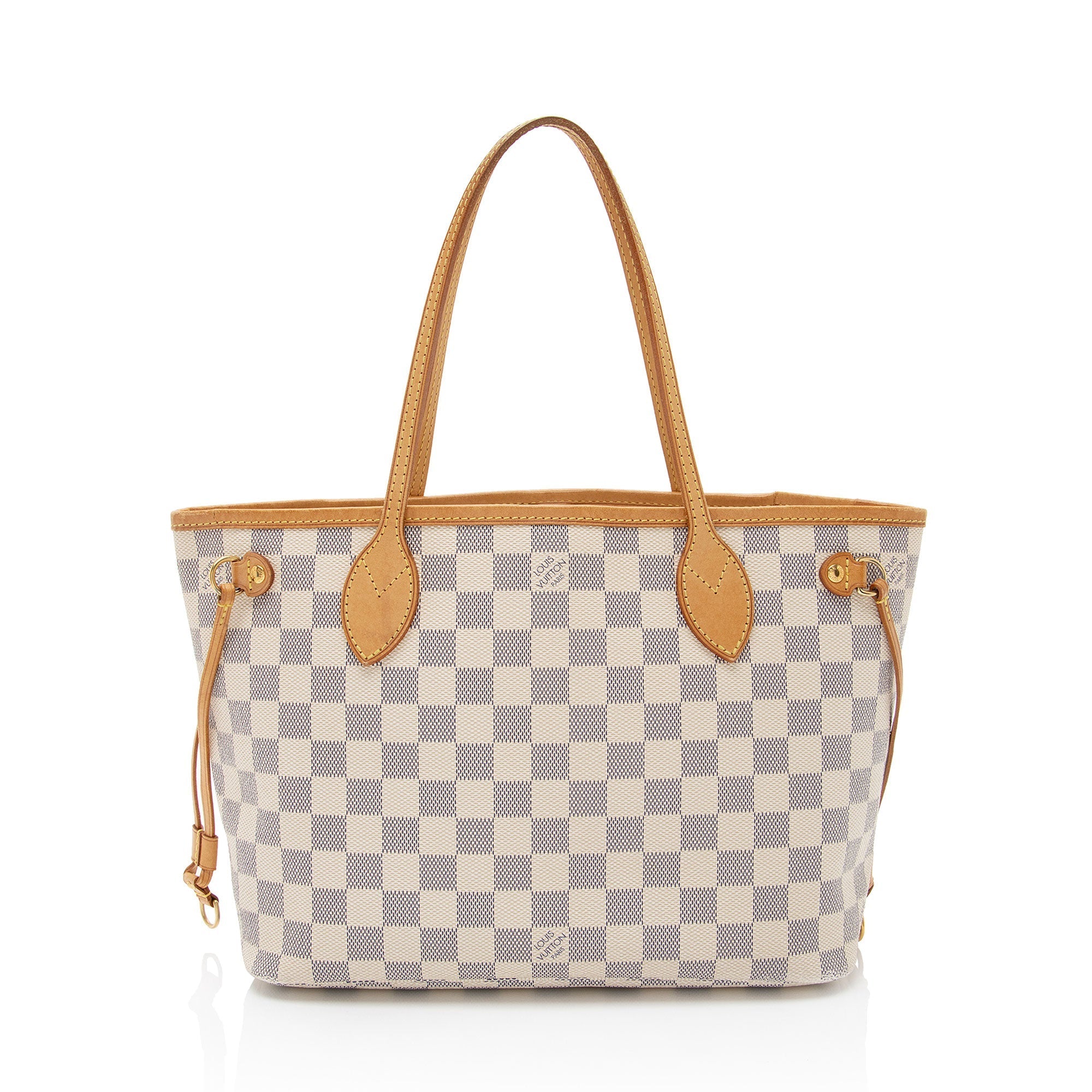 Louis Vuitton Damier Azur Neverfull PM Tote (SHF-DxgmLJ)