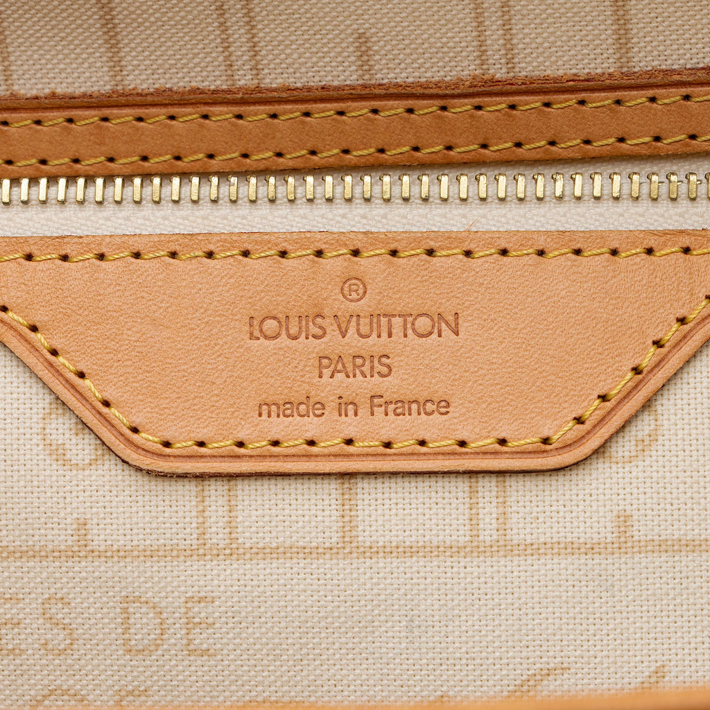 Louis Vuitton Damier Azur Neverfull PM Tote (SHF-DxgmLJ)