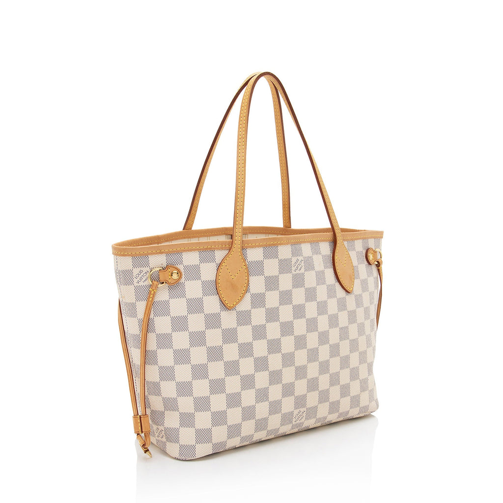Louis Vuitton Damier Azur Neverfull PM Tote