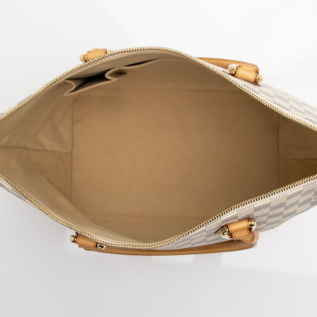 Louis Vuitton Damier Azur Saleya MM Tote (SHF-23032)