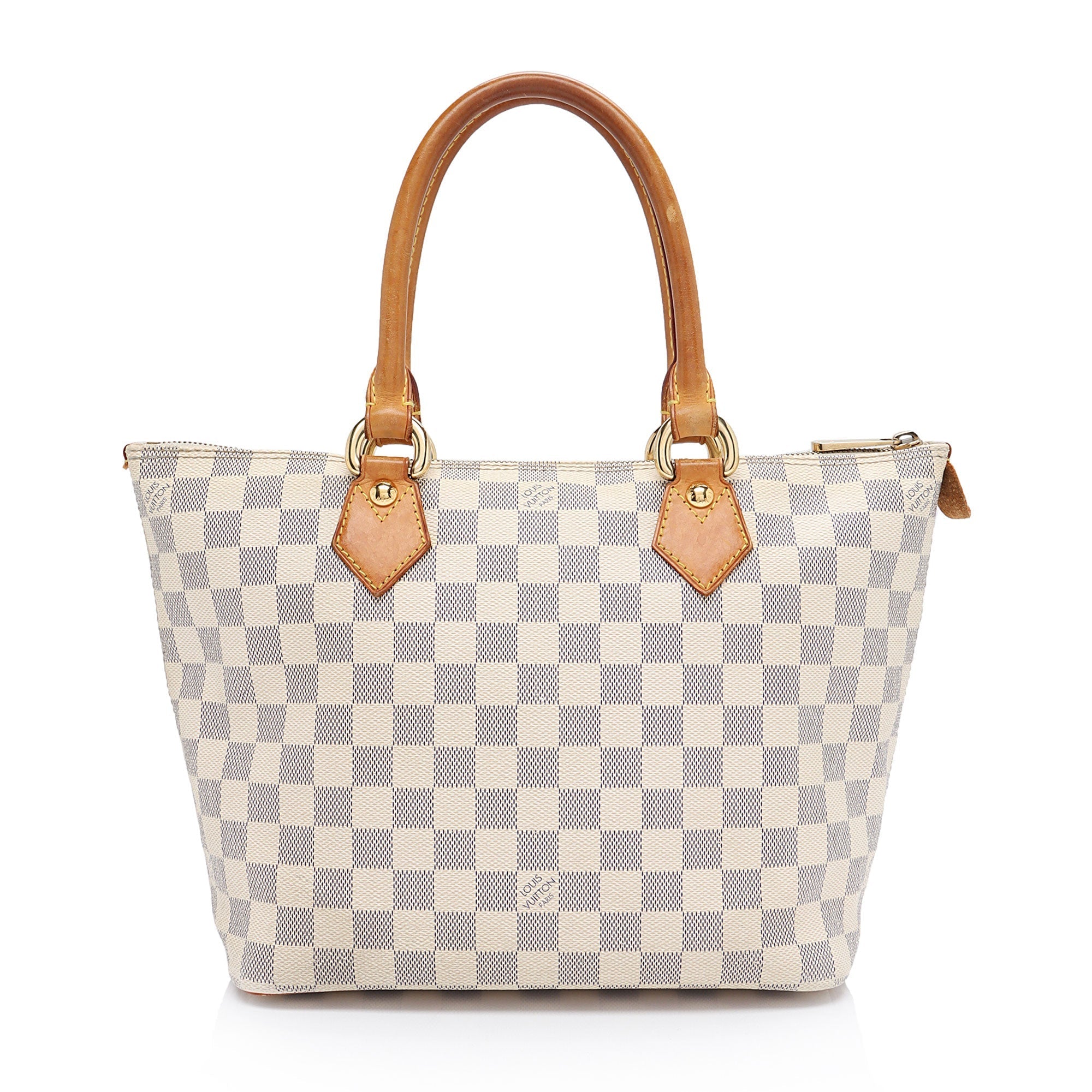Louis Vuitton Damier Azur Saleya PM Tote - FINAL SALE (SHF-6lMBDG)