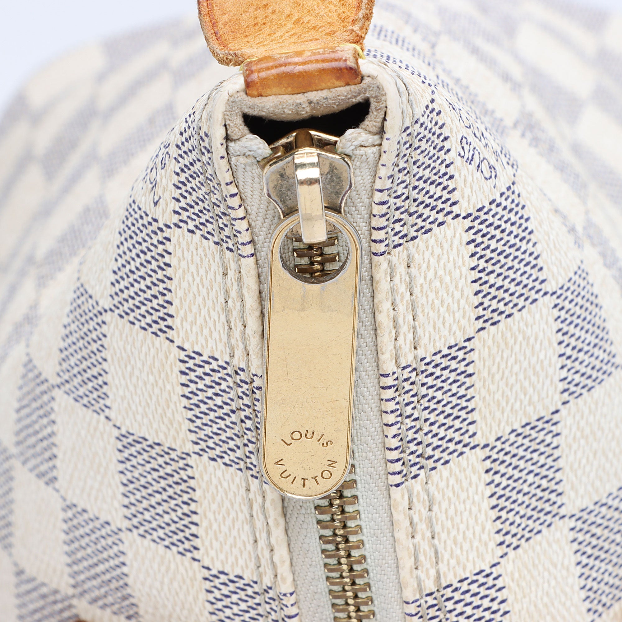 Louis Vuitton Damier Azur Saleya PM Tote - FINAL SALE (SHF-6lMBDG)