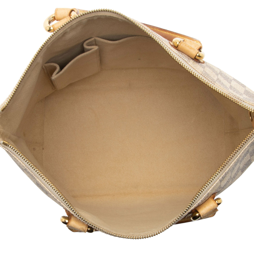 Louis Vuitton Damier Azur Saleya PM Tote - FINAL SALE (SHF-Z0AWuu)