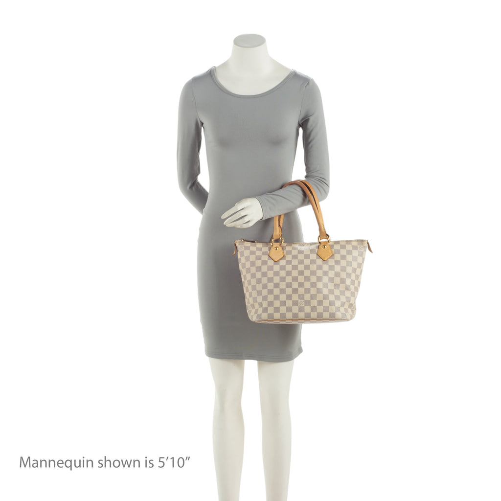 Louis Vuitton Damier Azur Saleya PM Tote - FINAL SALE (SHF-Z0AWuu)