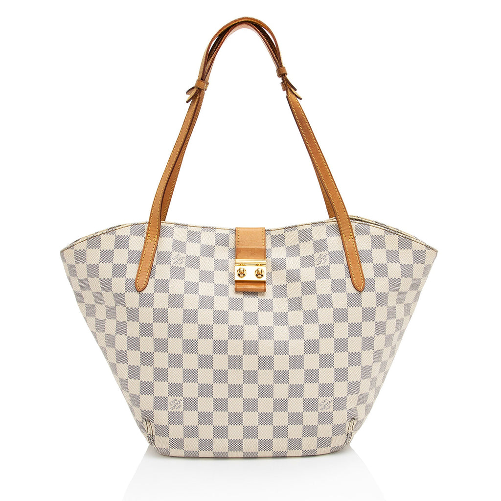 Louis Vuitton Damier Azur Salina PM Tote (SHF-CRxd1G)