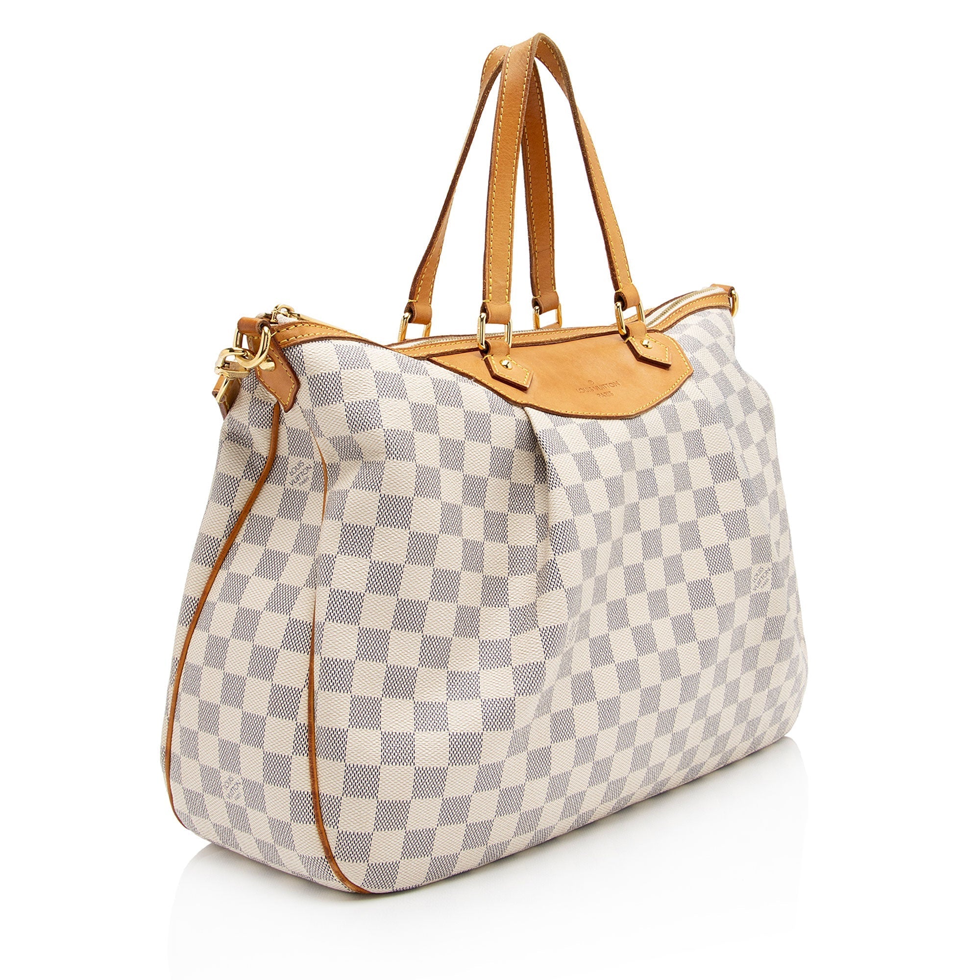 Louis Vuitton Damier Azur Siracusa GM Tote (SHF-M8mZsA)