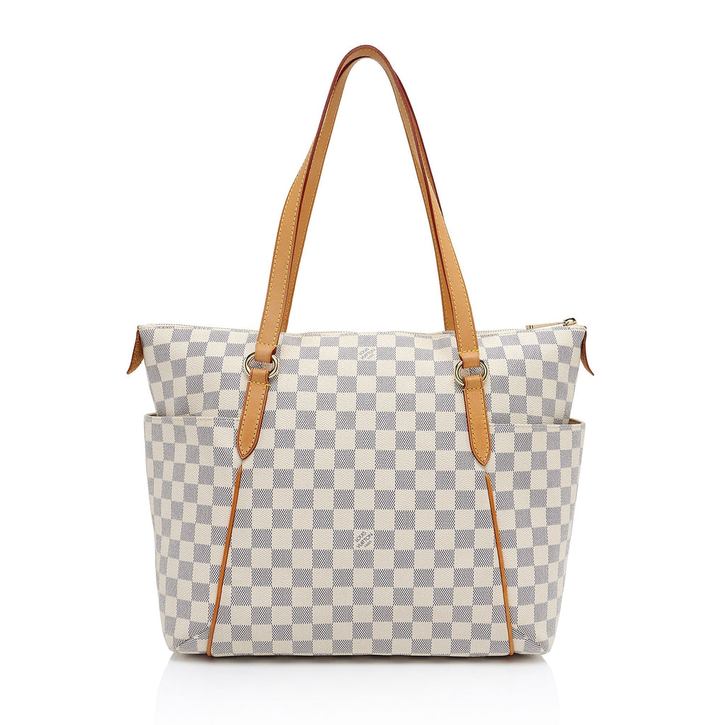 Louis Vuitton Damier Azur Totally MM Tote (SHF-ULoSV5)