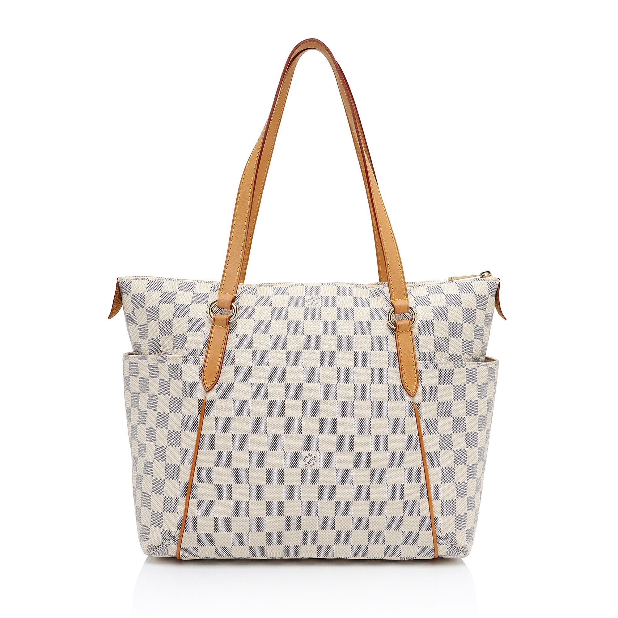 Louis Vuitton Damier Azur Totally MM Tote (SHF-ULoSV5)