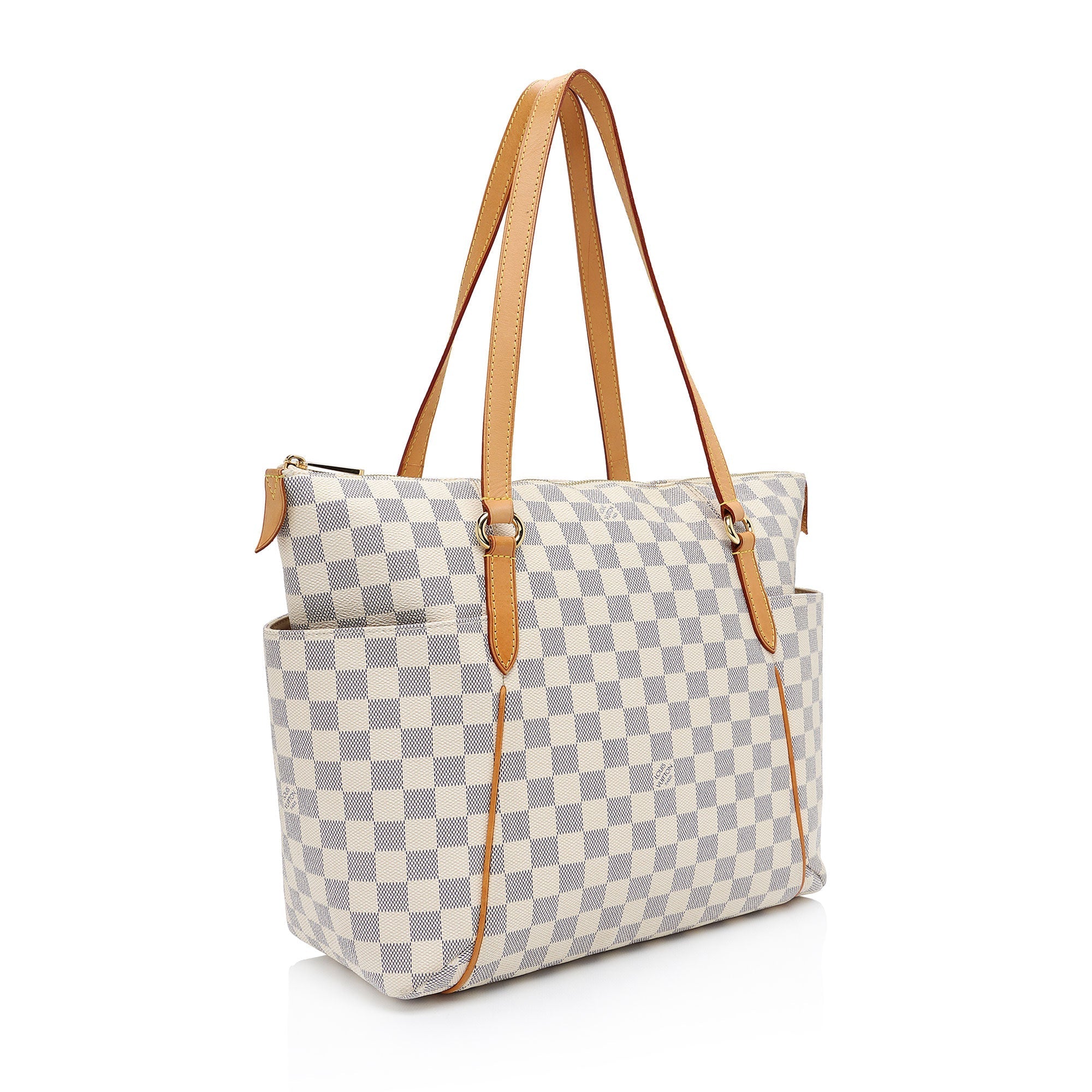 Louis Vuitton Damier Azur Totally MM Tote (SHF-ULoSV5)