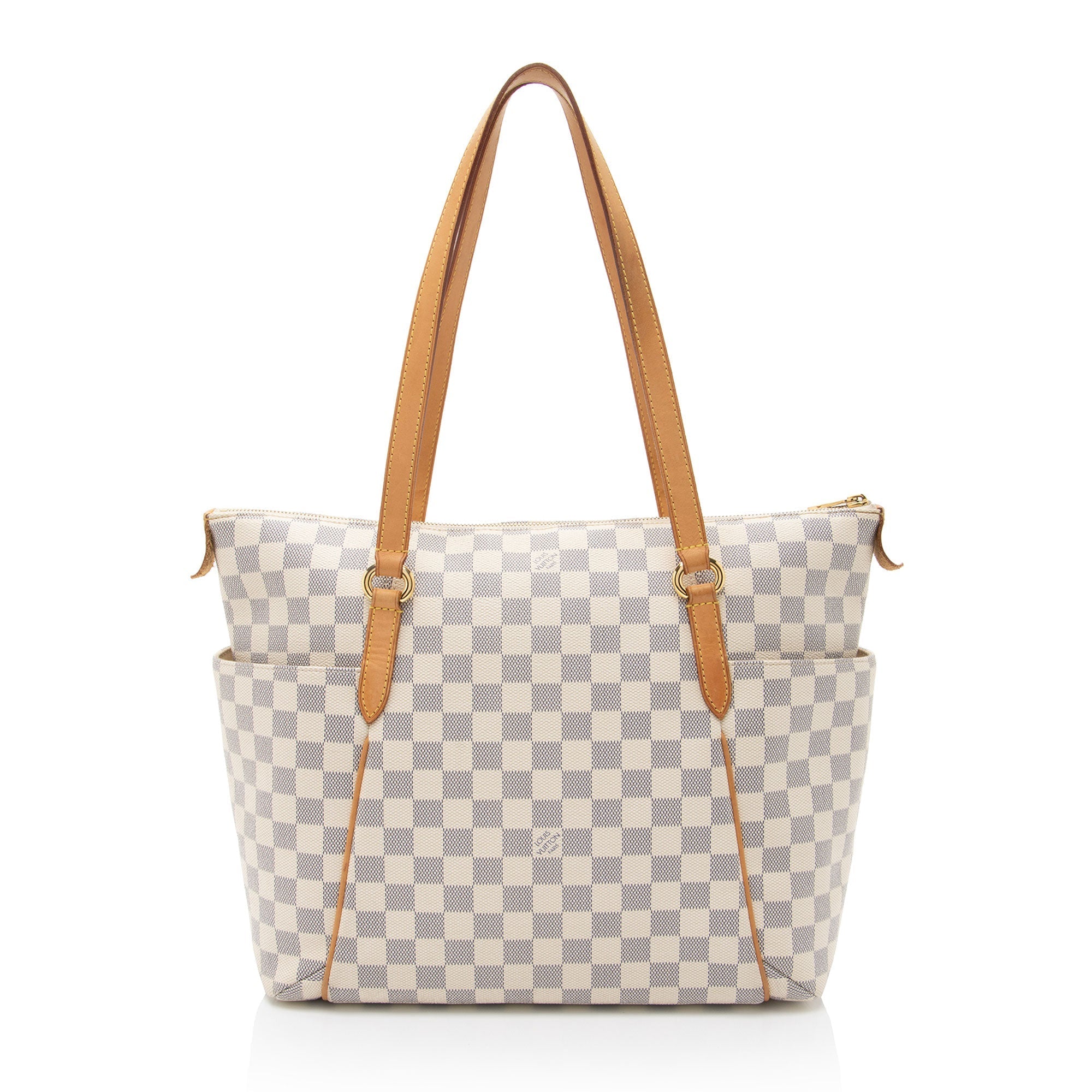 Louis Vuitton Damier Azur Totally MM Tote (SHF-bW0F2T)