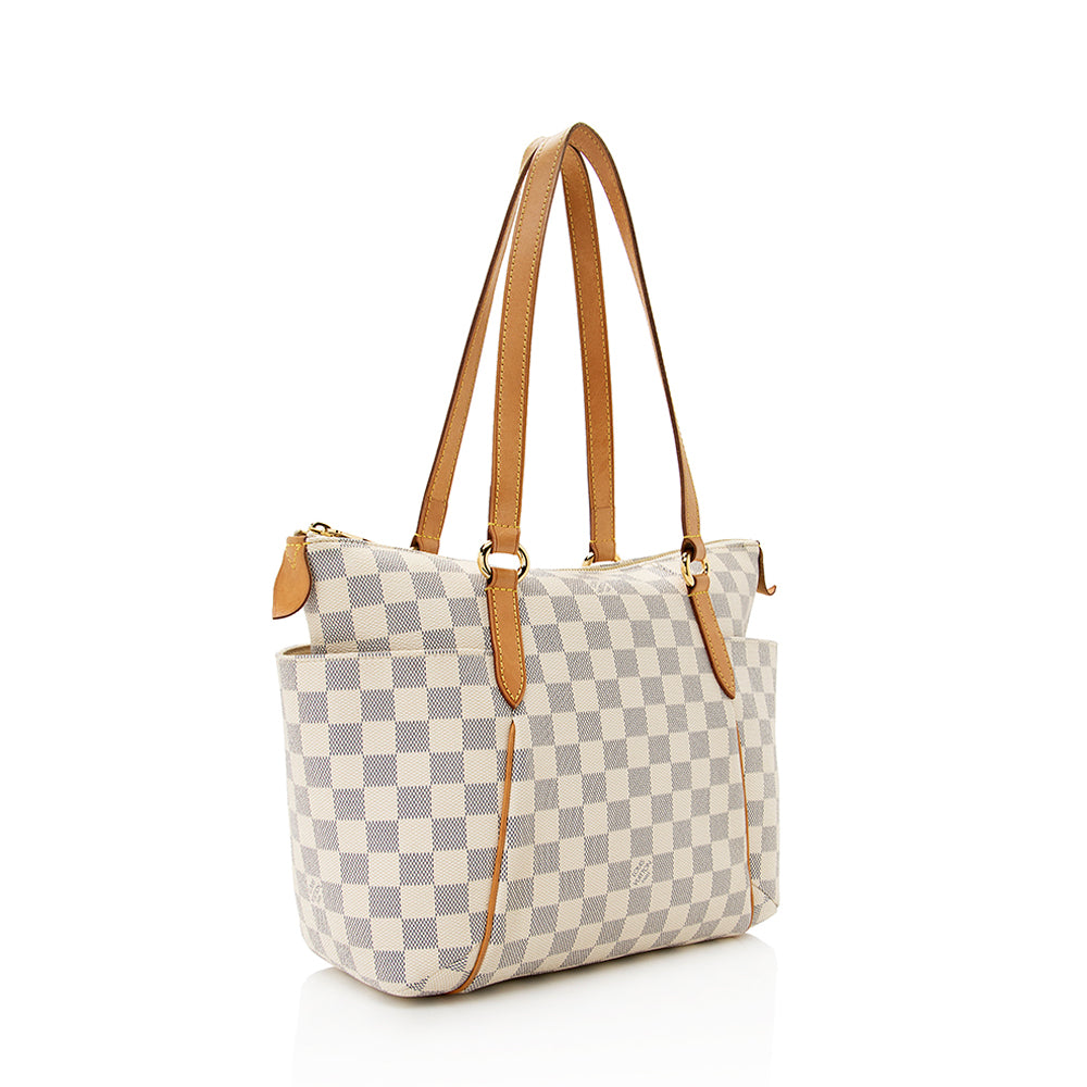 Louis Vuitton Damier Azur Totally PM Tote (SHF-18948)