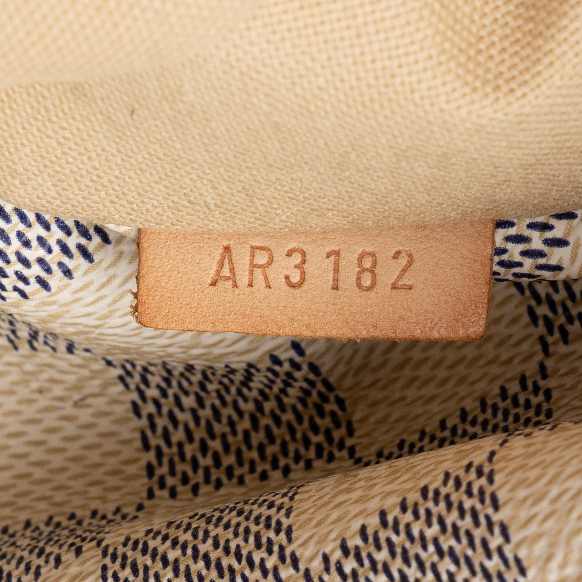 Louis Vuitton Damier Azur Totally PM Tote (SHF-82avVm)