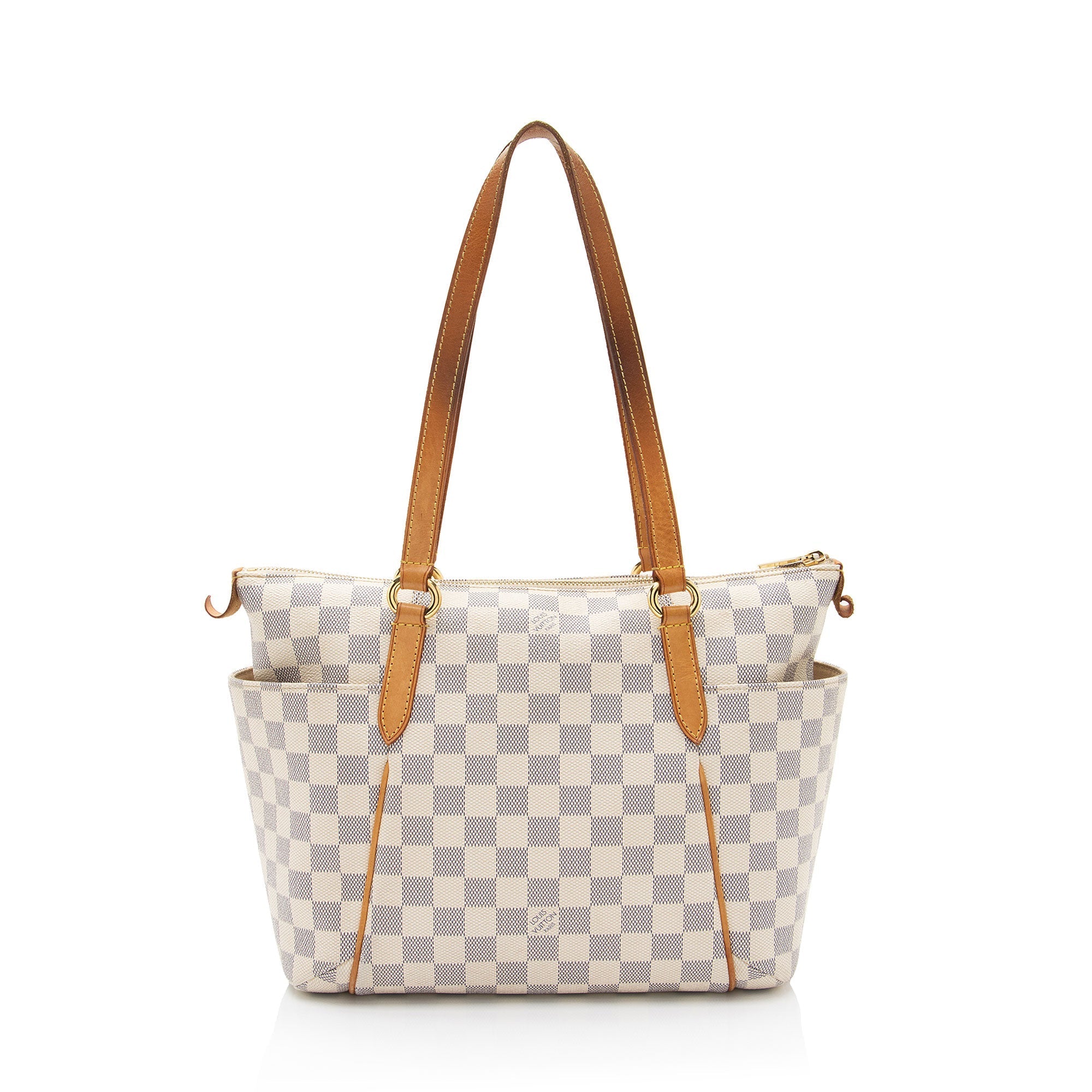Louis Vuitton Damier Azur Totally PM Tote (SHF-t2xnGe)