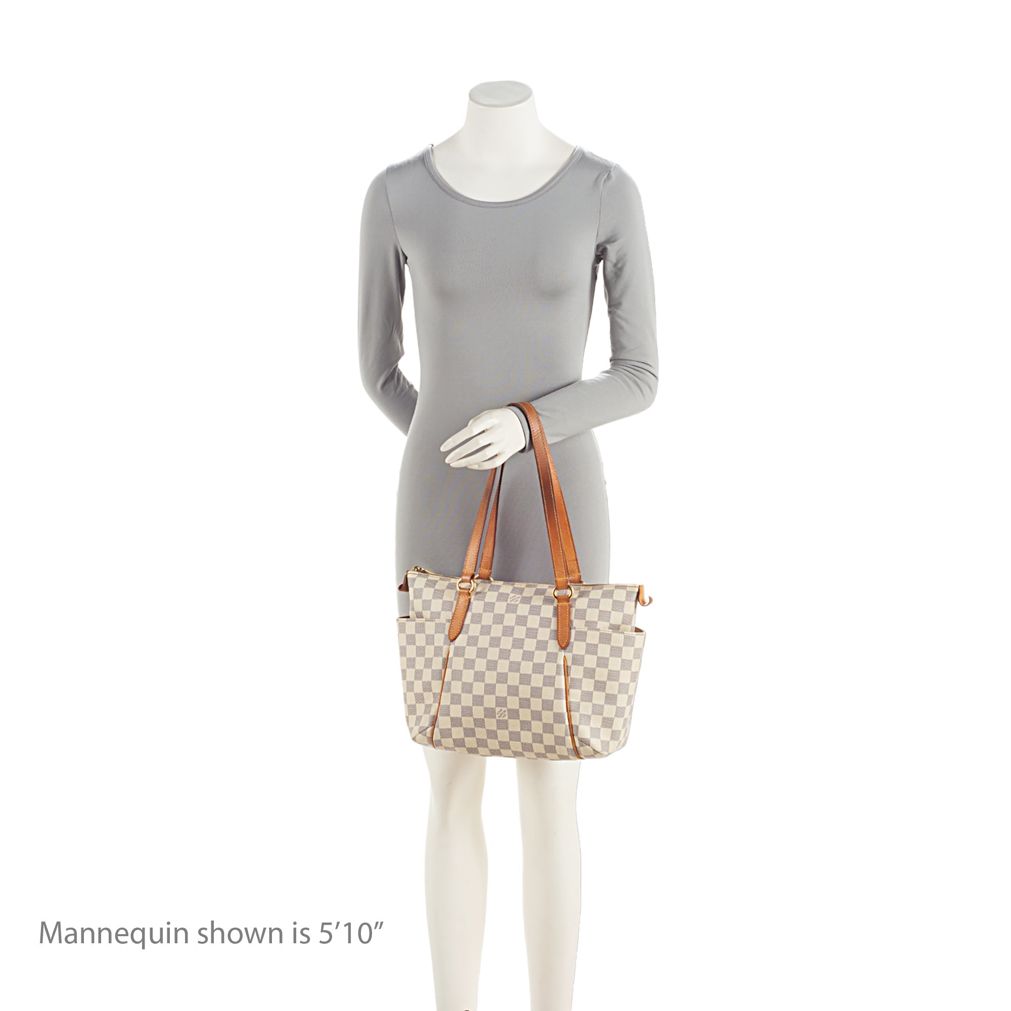 Louis Vuitton Damier Azur Totally PM Tote (SHF-t2xnGe)