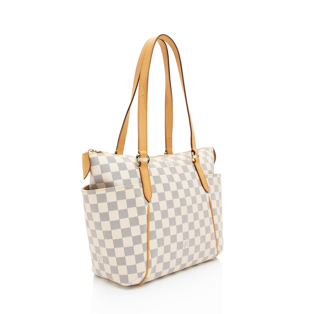 Louis Vuitton Damier Azur Totally PM Tote (SHF-KaDmJO)