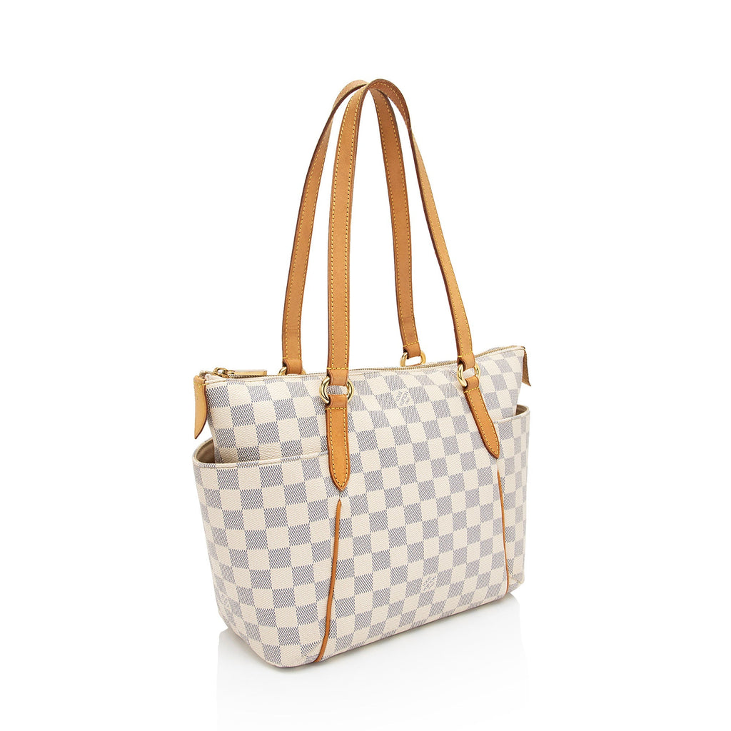 Louis Vuitton Damier Azur Totally PM Tote (SHF-et6duI)