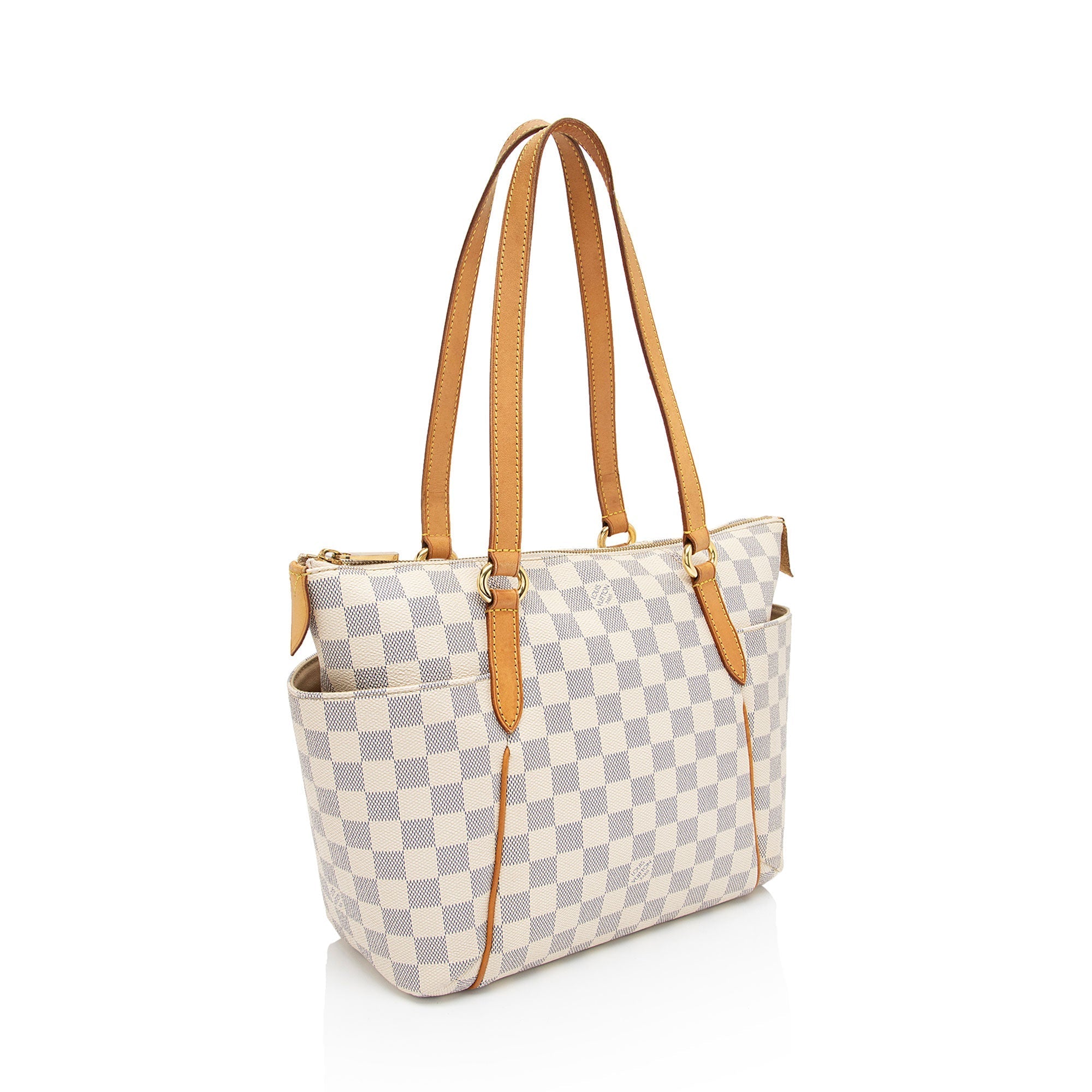 Louis Vuitton Damier Azur Totally PM Tote (SHF-et6duI)