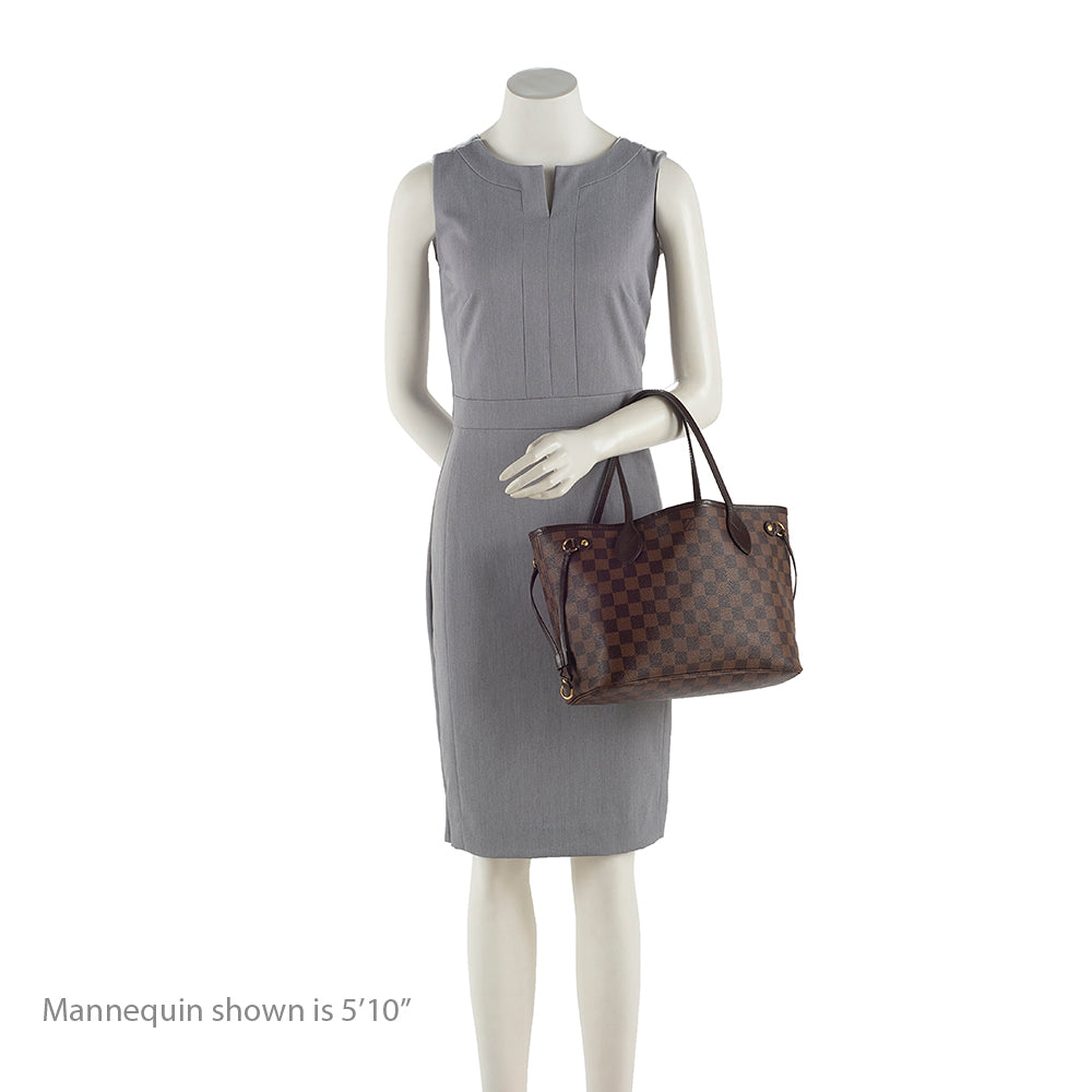 Louis Vuitton Damier Ebene Neverfull PM Tote (SHF-19029)