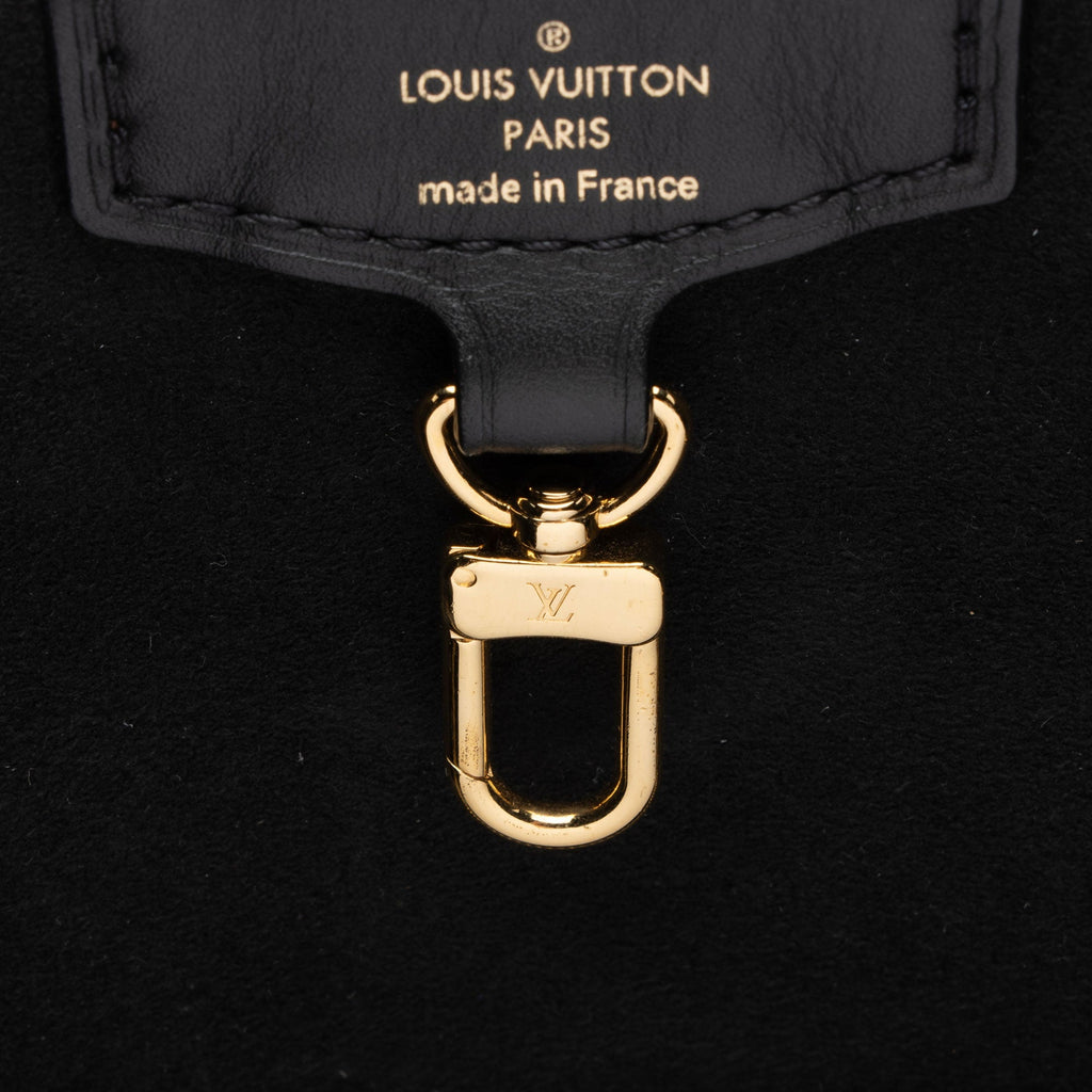 Louis Vuitton Damier Ebene Belmont MM Tote (SHF-7iEM38)