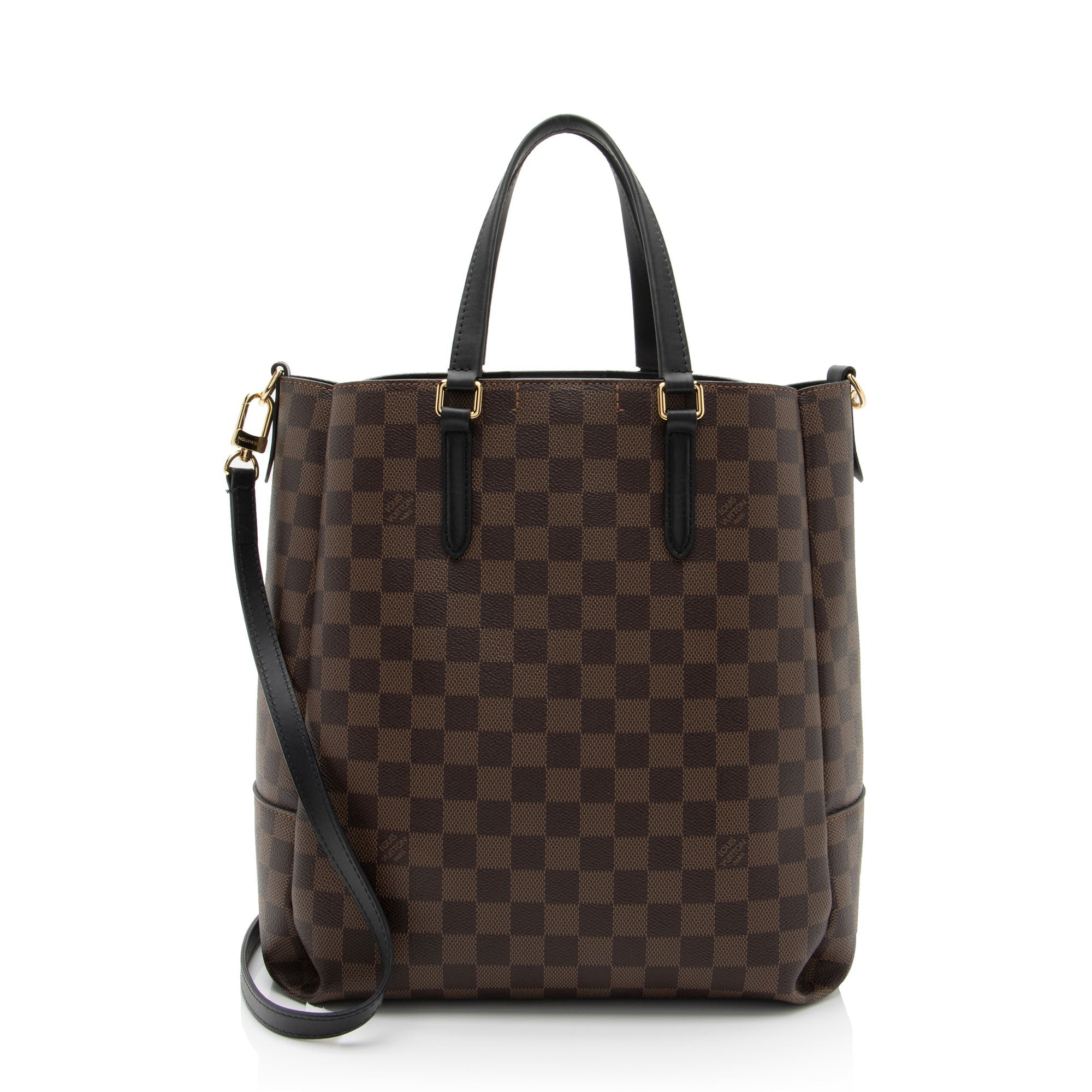 Louis Vuitton Damier Ebene Belmont MM Tote (SHF-7iEM38)