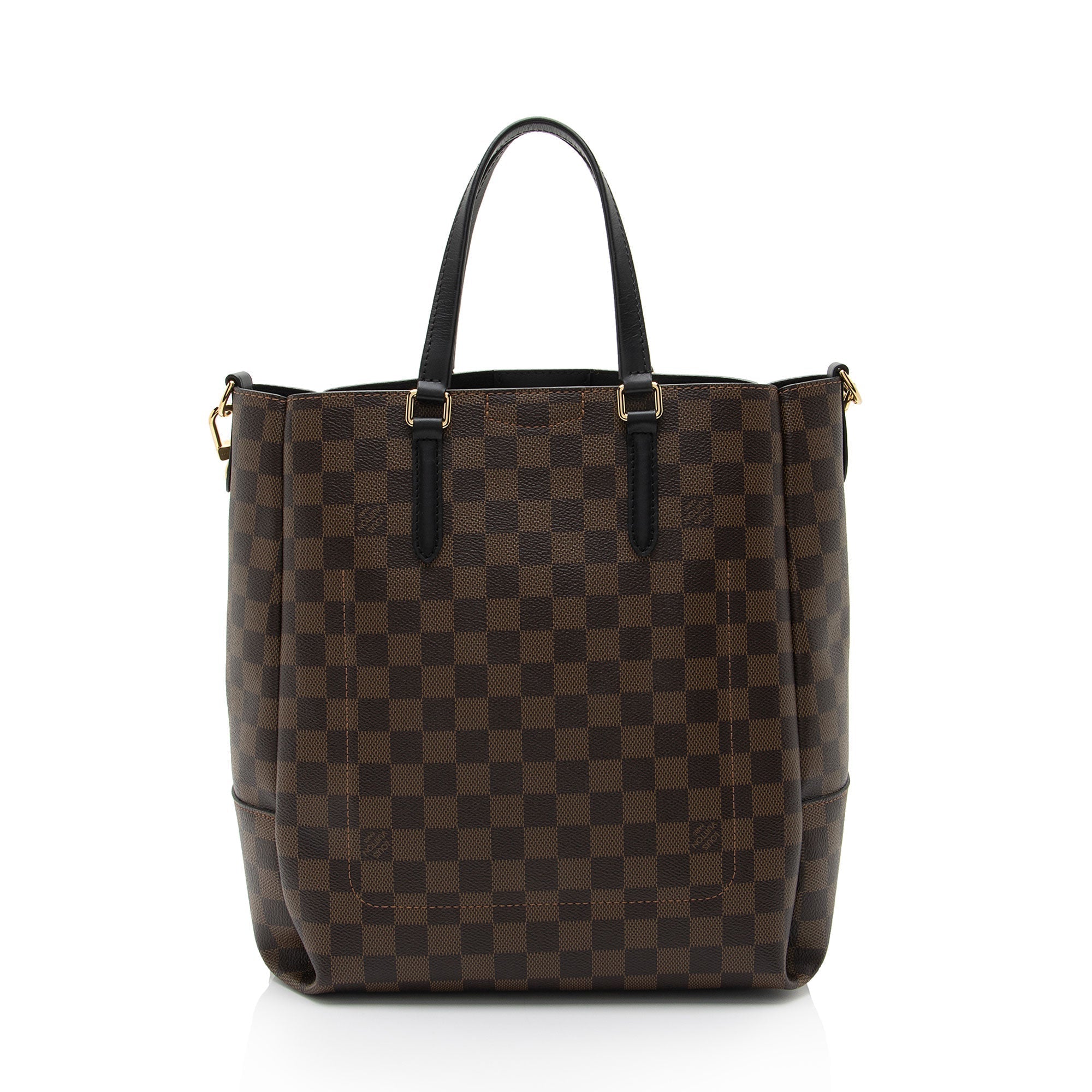 Louis Vuitton Damier Ebene Belmont MM Tote (SHF-V3N2n7)