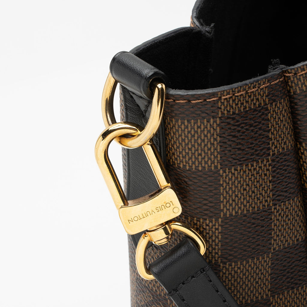 Louis Vuitton Damier Ebene Belmont MM Tote (SHF-V3N2n7)