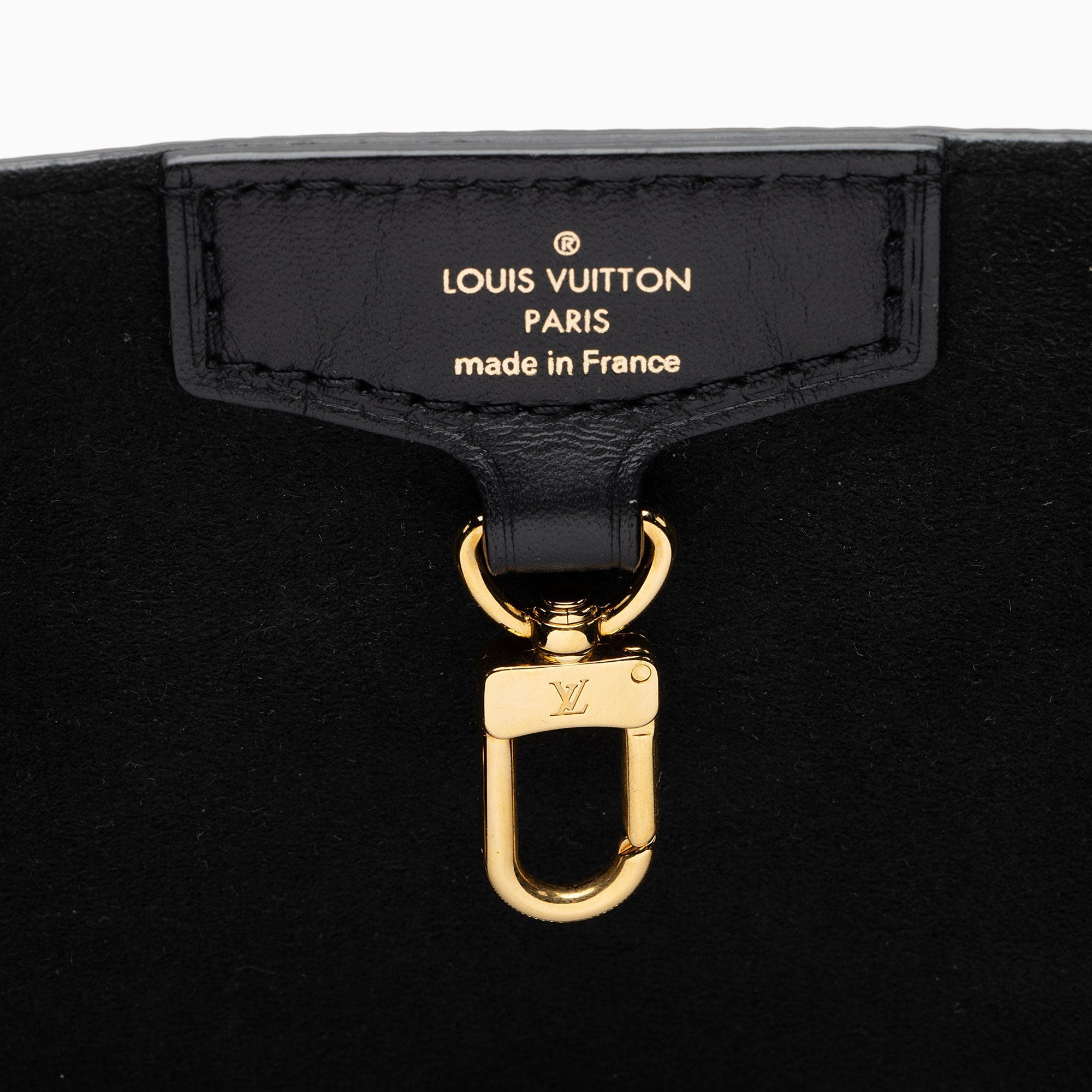 Louis Vuitton Damier Ebene Belmont MM Tote (SHF-V3N2n7)