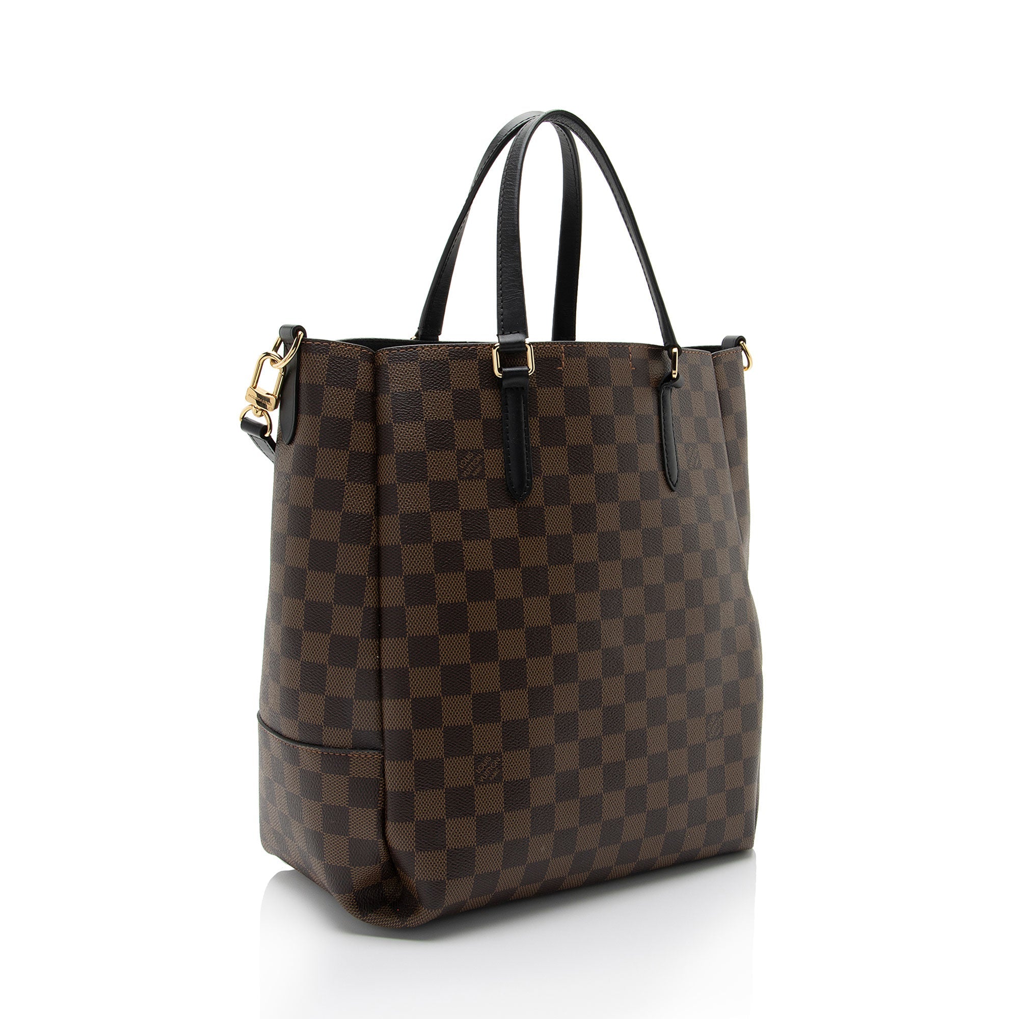 Louis Vuitton Damier Ebene Belmont MM Tote (SHF-V3N2n7)