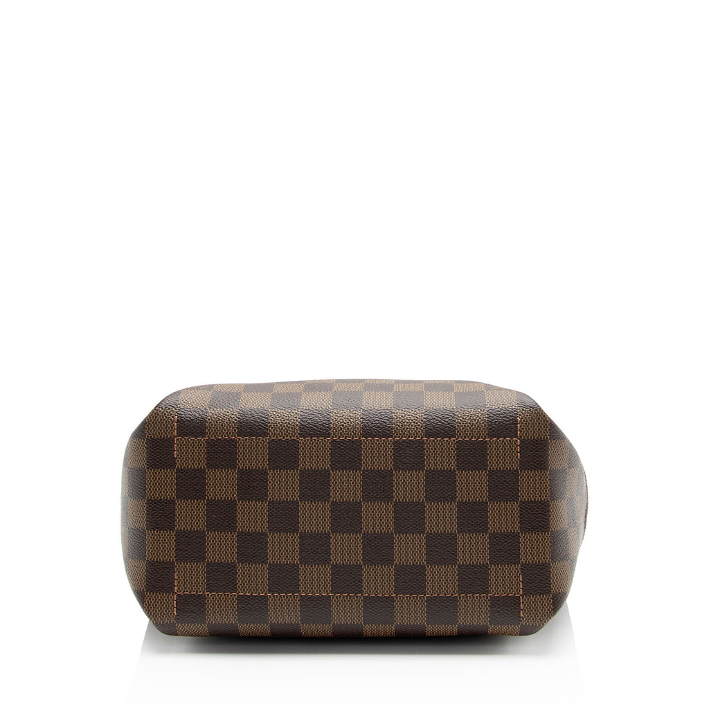 Louis Vuitton Damier Ebene Belmont PM Tote (SHF-NhyEwF)