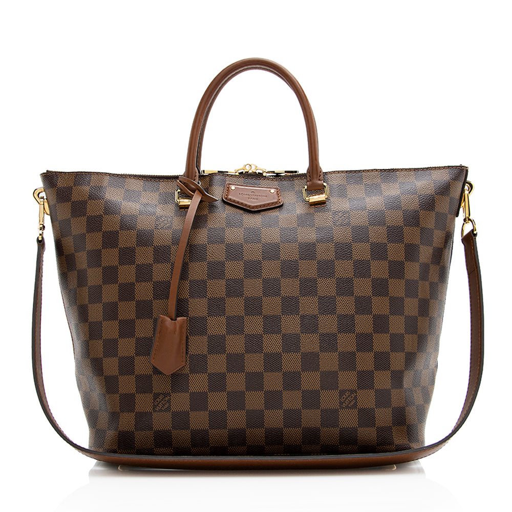 Louis Vuitton Damier Ebene Belmont Tote (SHF-18789)
