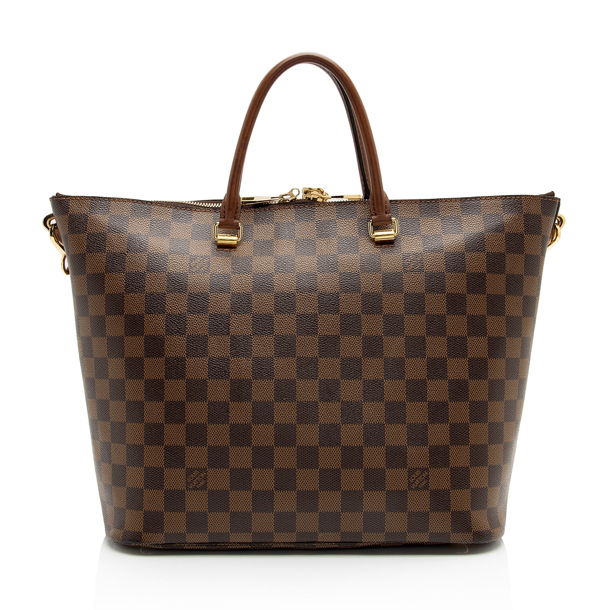 Louis Vuitton Damier Ebene Belmont Tote (SHF-e1PDWV)