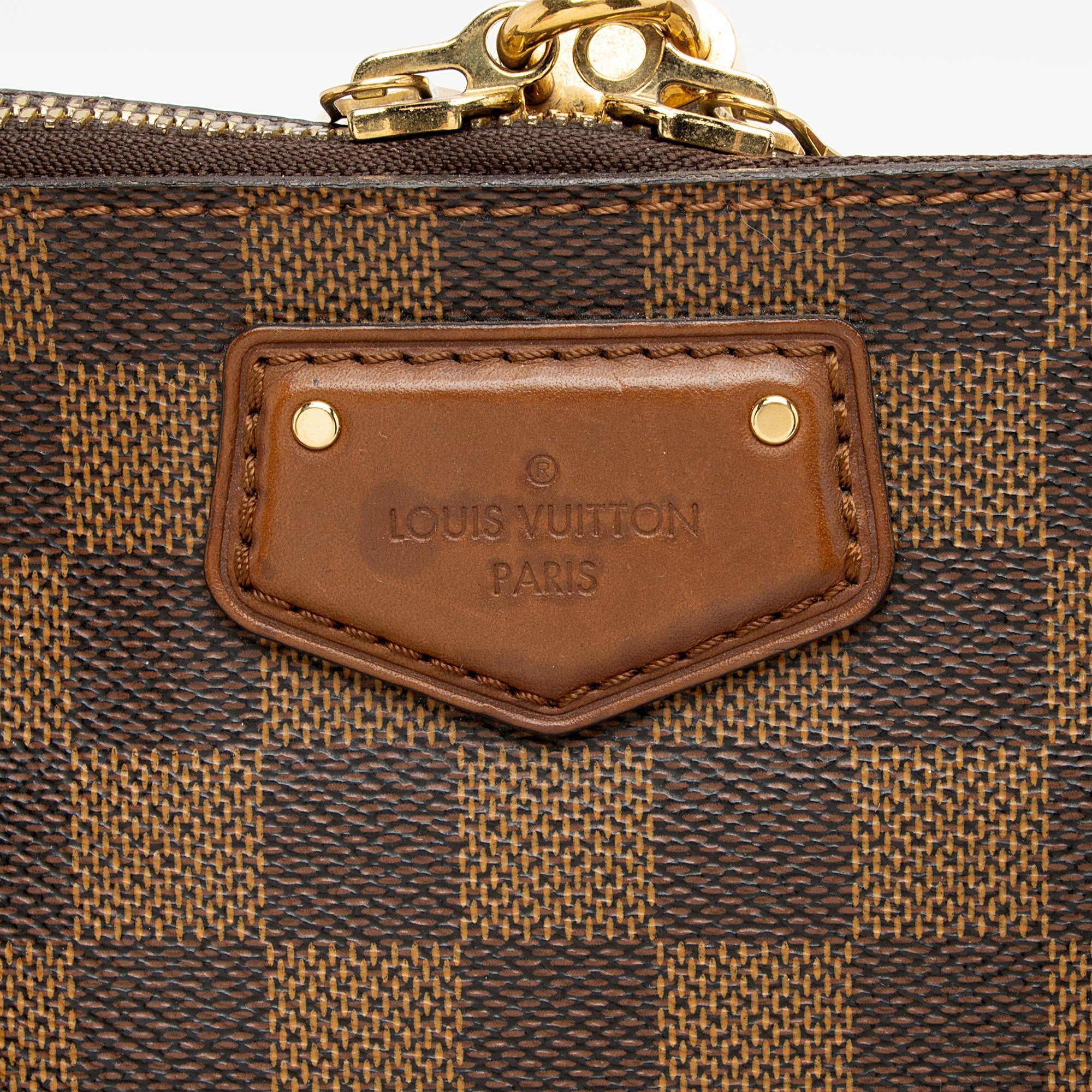 Louis Vuitton Damier Ebene Belmont Tote (SHF-e1PDWV)