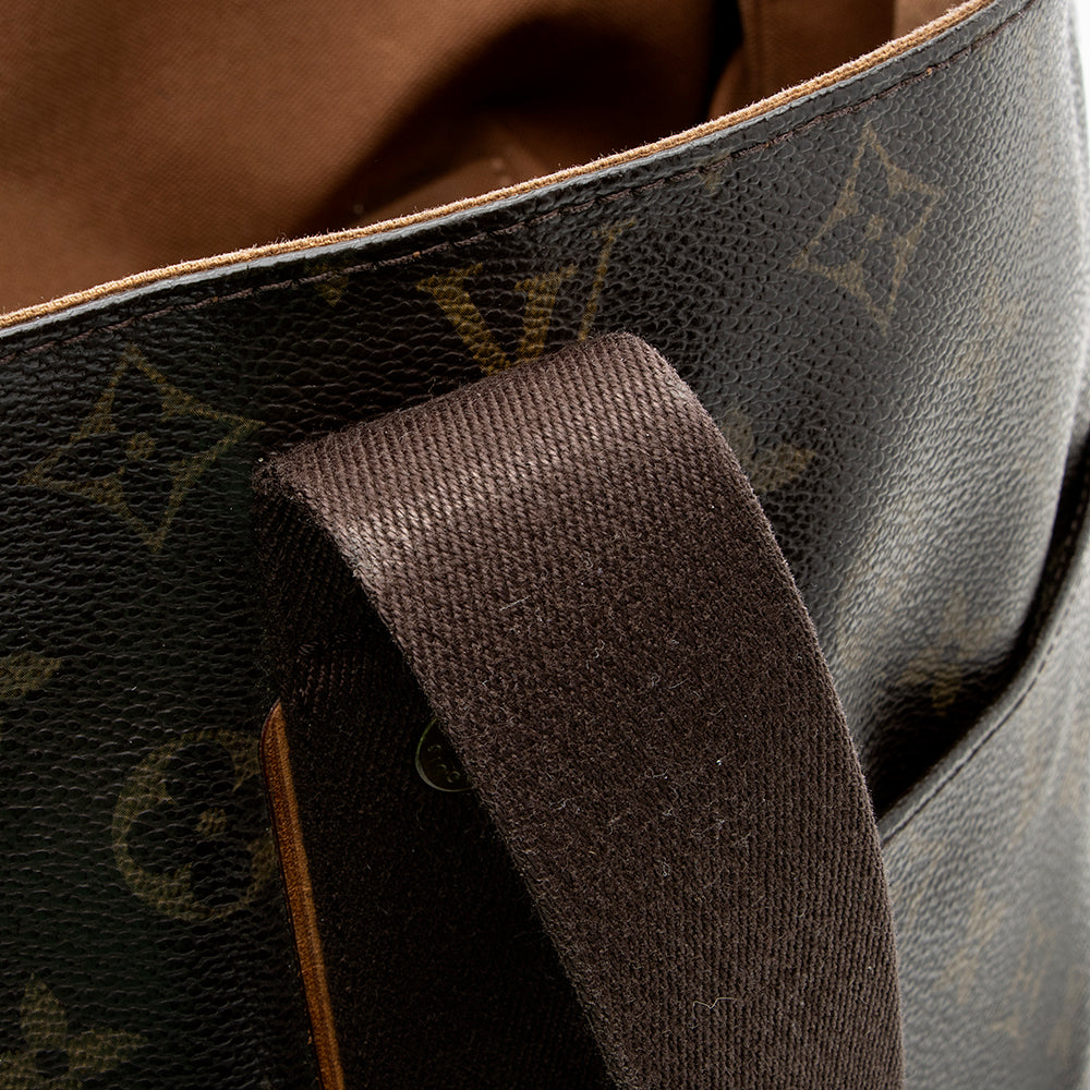 Louis Vuitton Damier Ebene Cabas Beaubourg Tote (SHF-18018)