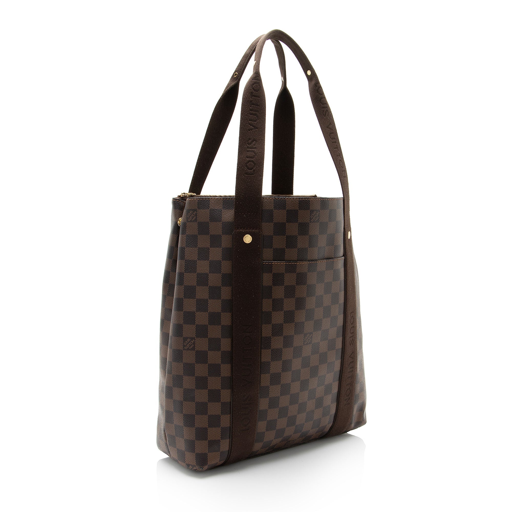 Louis Vuitton Damier Ebene Cabas Beaubourg Tote (SHF-vfVkFF)