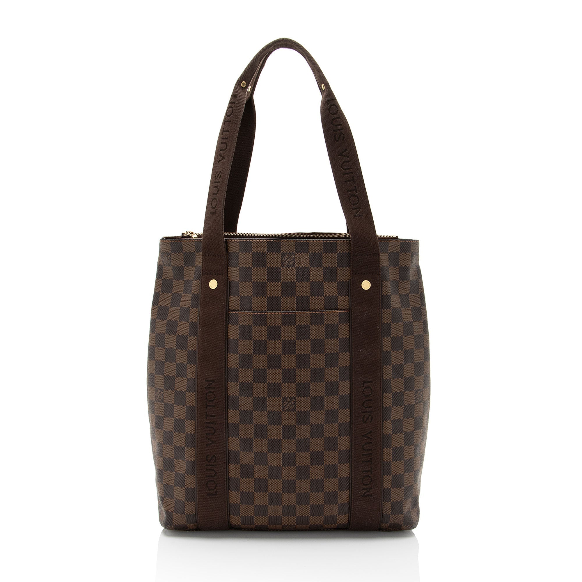 Louis Vuitton Damier Ebene Cabas Beaubourg Tote (SHF-VtkYA6)