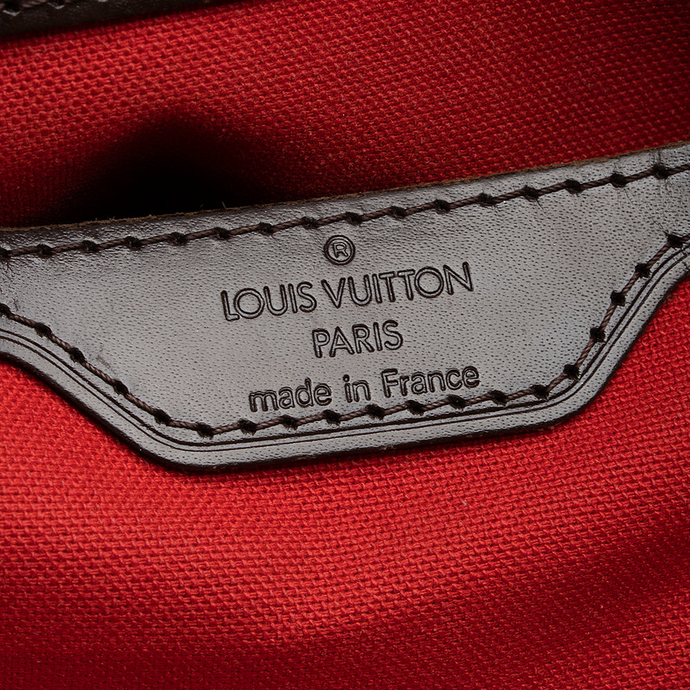 Louis Vuitton Damier Ebene Cabas Piano Tote (SHF-19724)