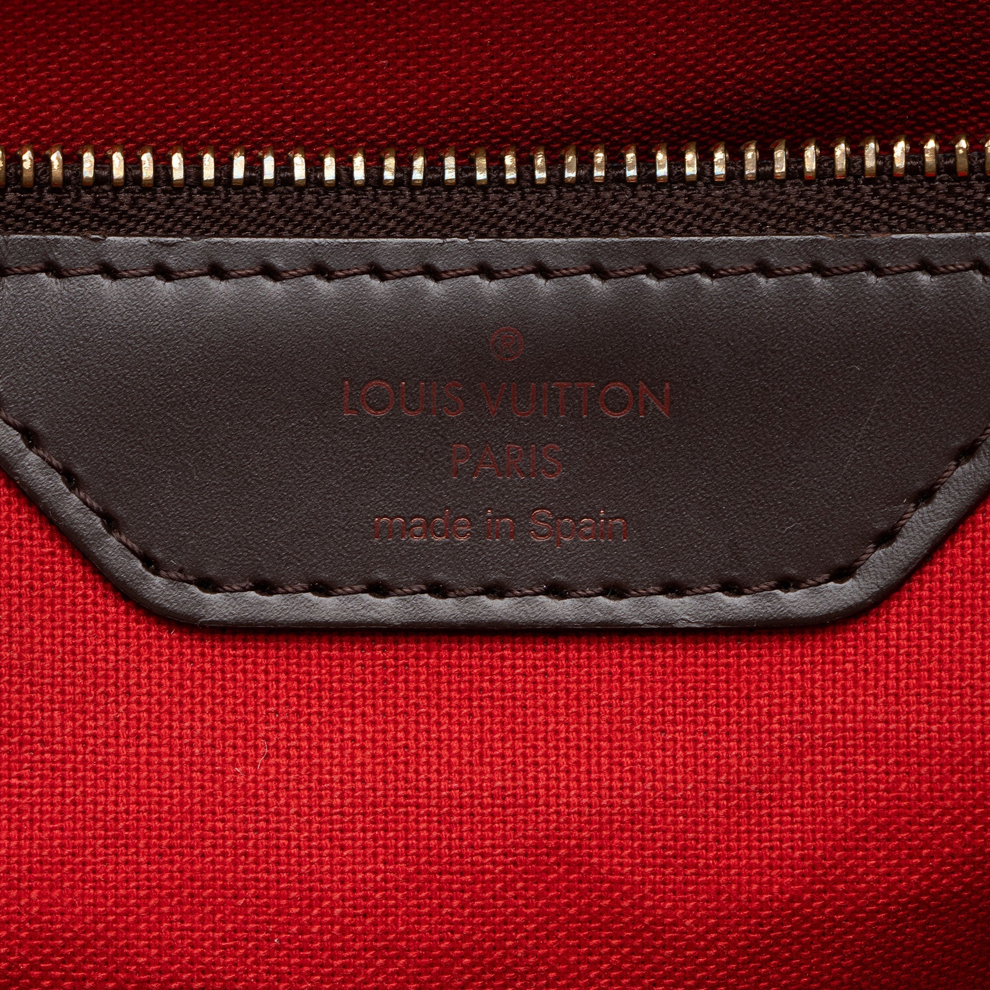 Louis Vuitton Damier Ebene Cabas Rivington Tote