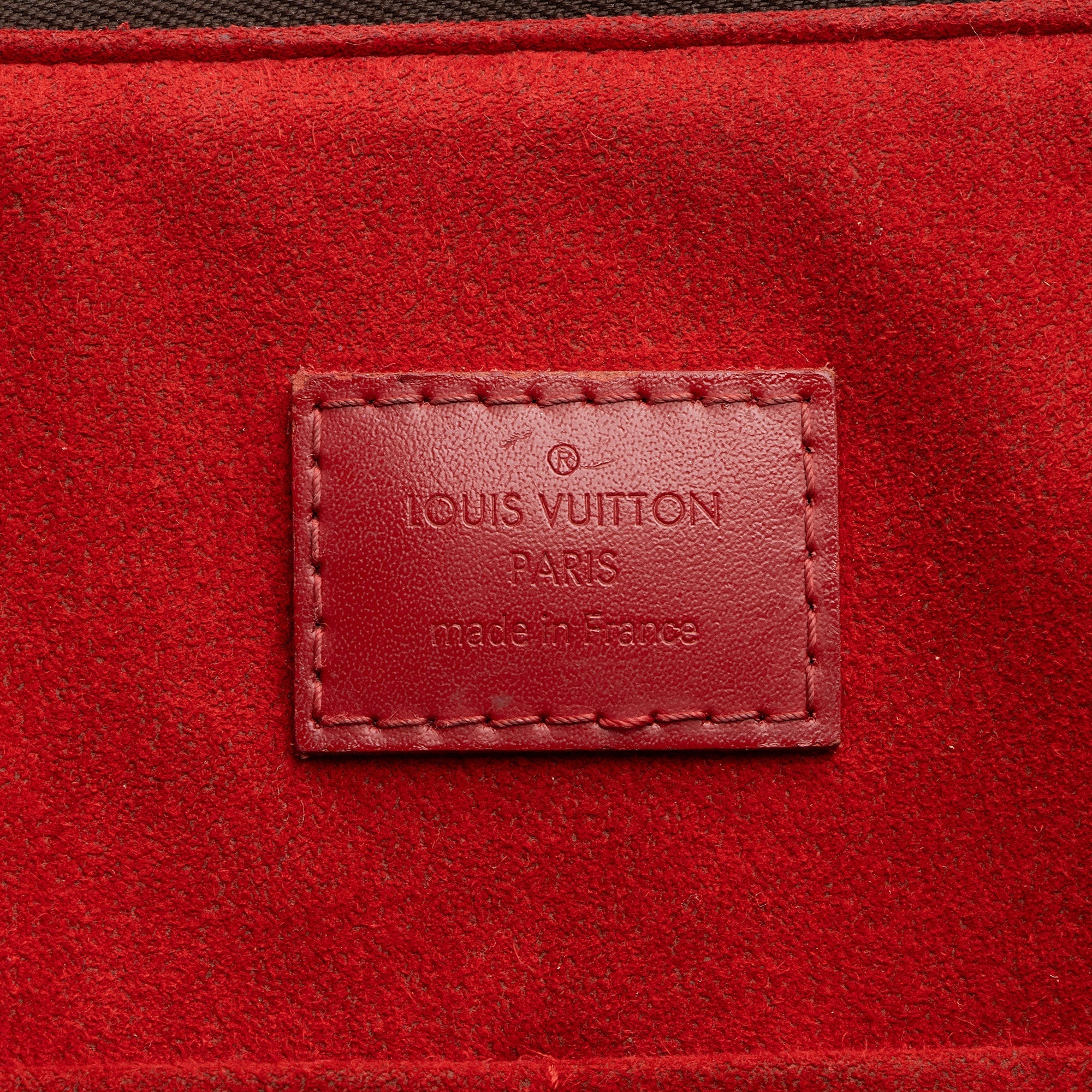Louis Vuitton Damier Ebene Caissa MM Tote
