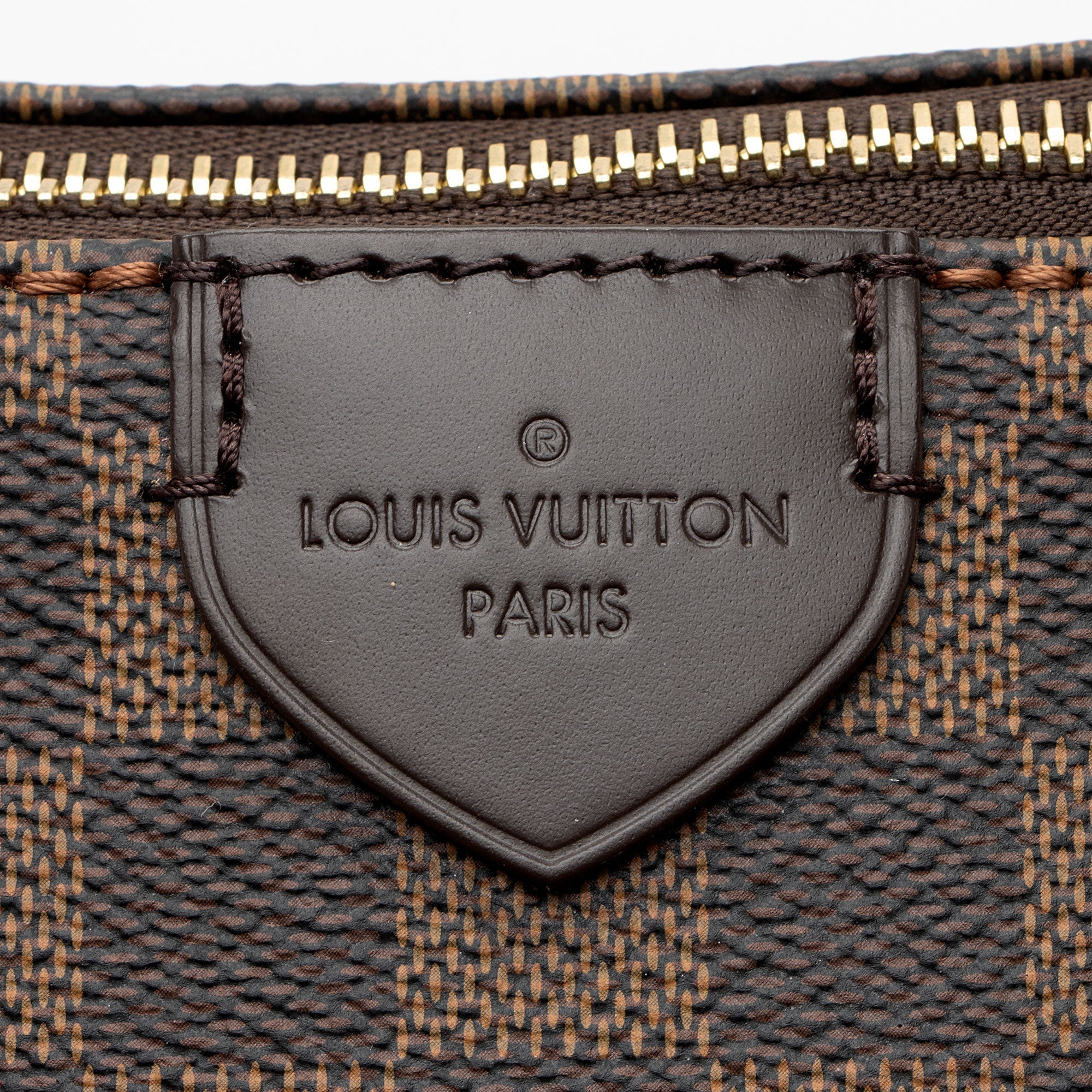 Louis Vuitton Damier Ebene Caissa MM Tote
