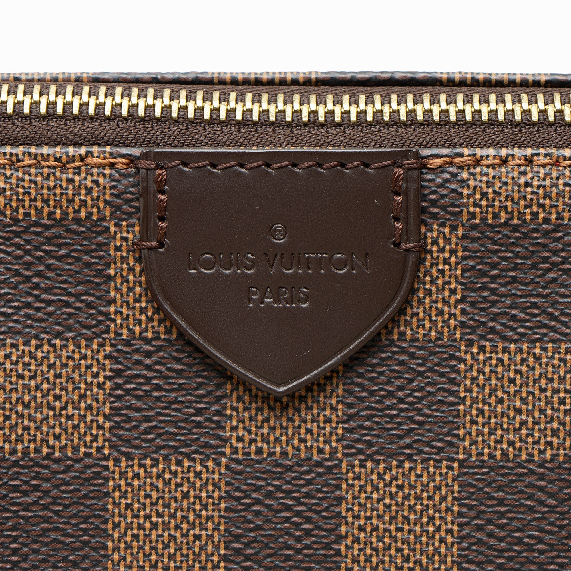 Louis Vuitton Damier Ebene Caissa MM Tote